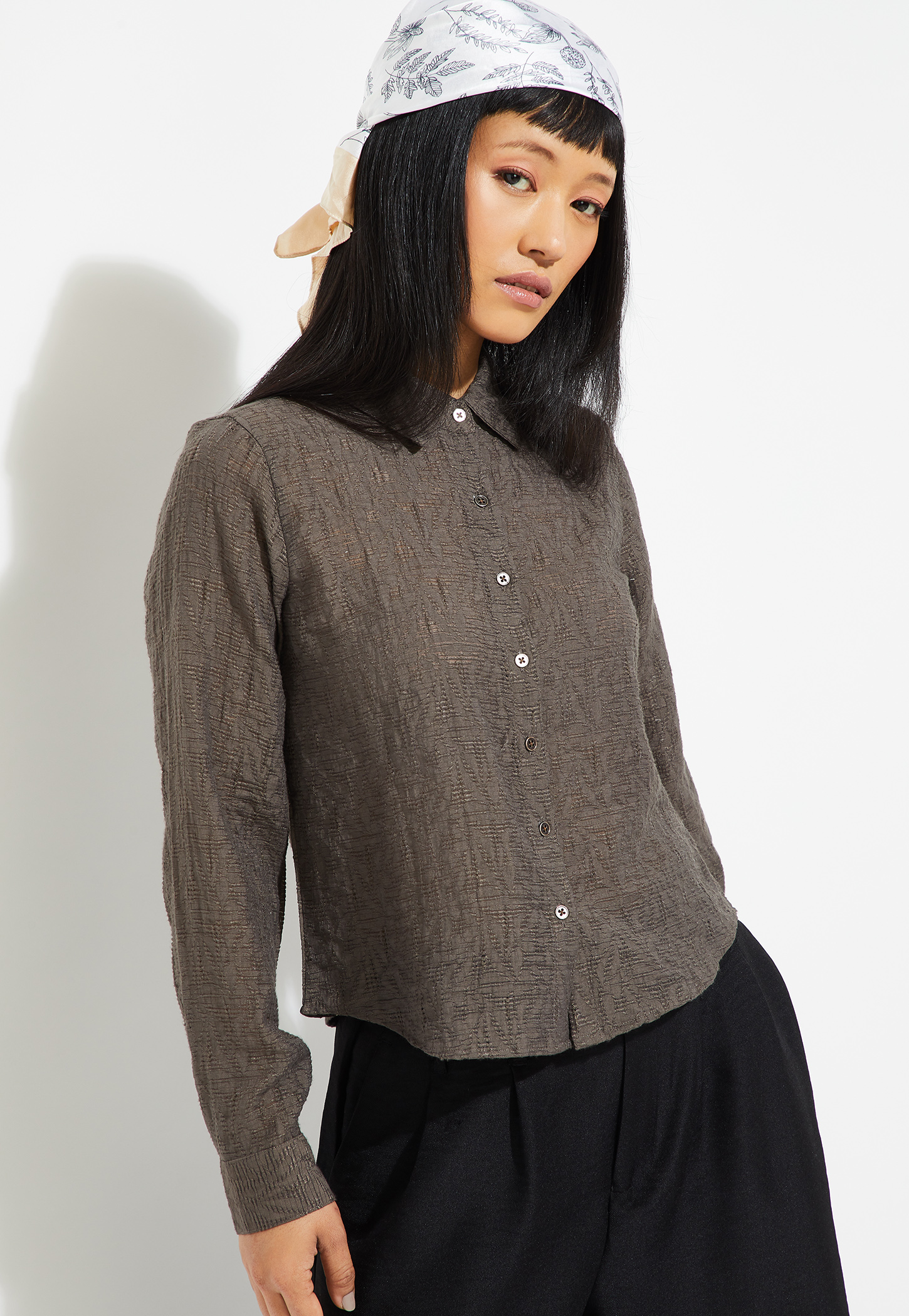 ALAYA F x URB_N Women Patterned Boxy Fit Shirt-picture-17