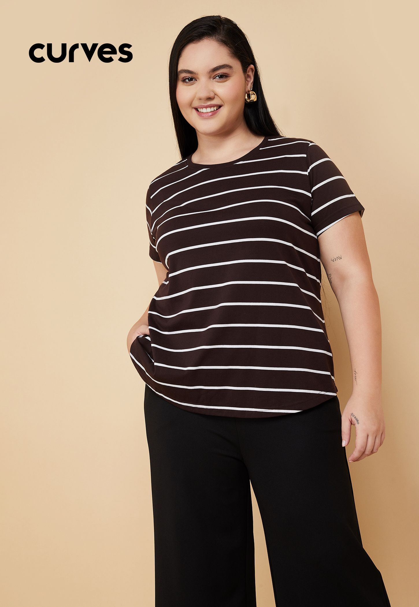 Women Striped T-shirt-picture-16