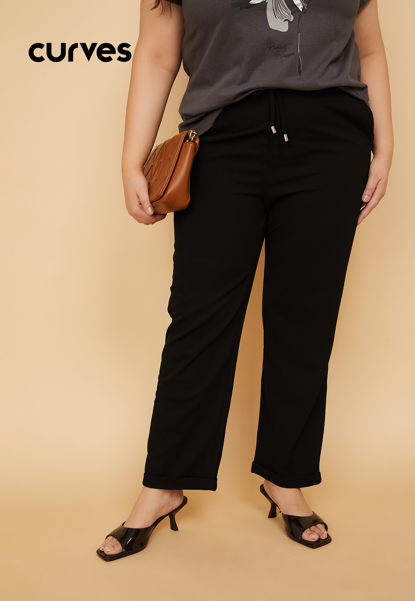 Women Solid Straight Fit Trousers-picture-49