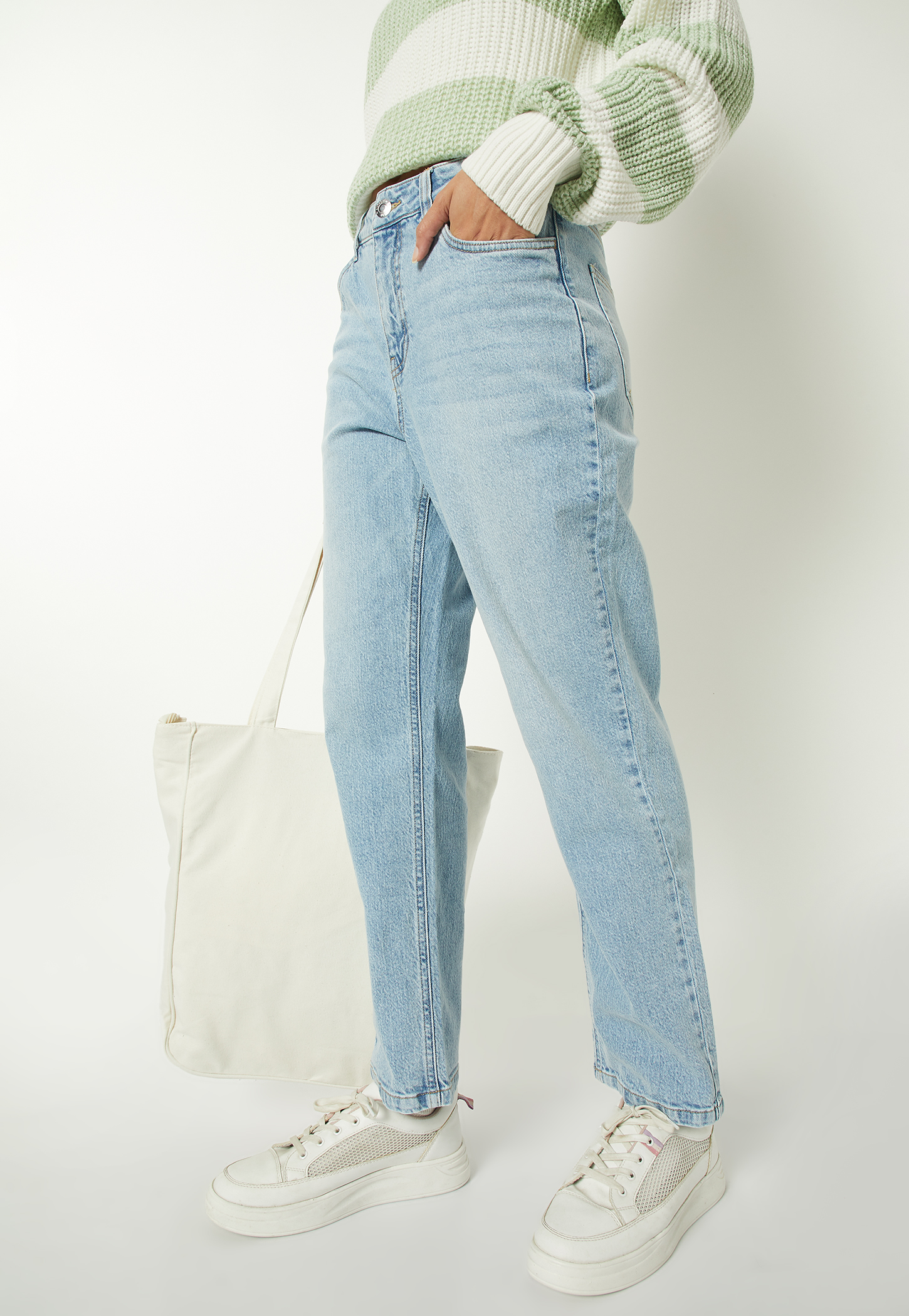 Women Washed Slim Straight Jeans-picture-56