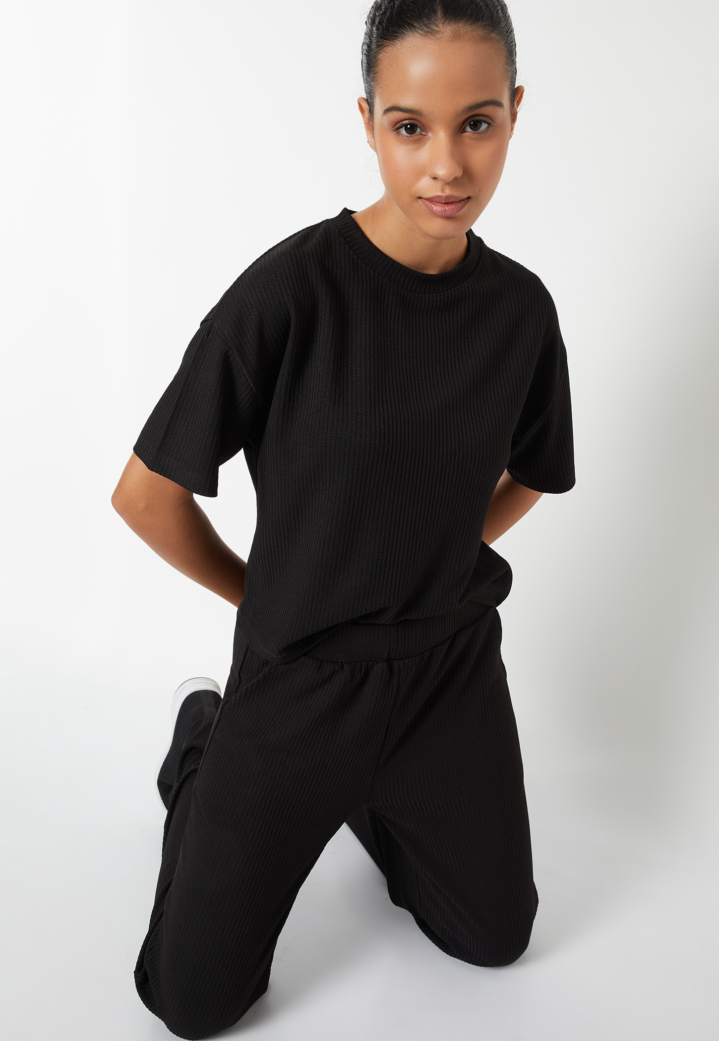 Women Ribbed Sports T-shirt-picture-37