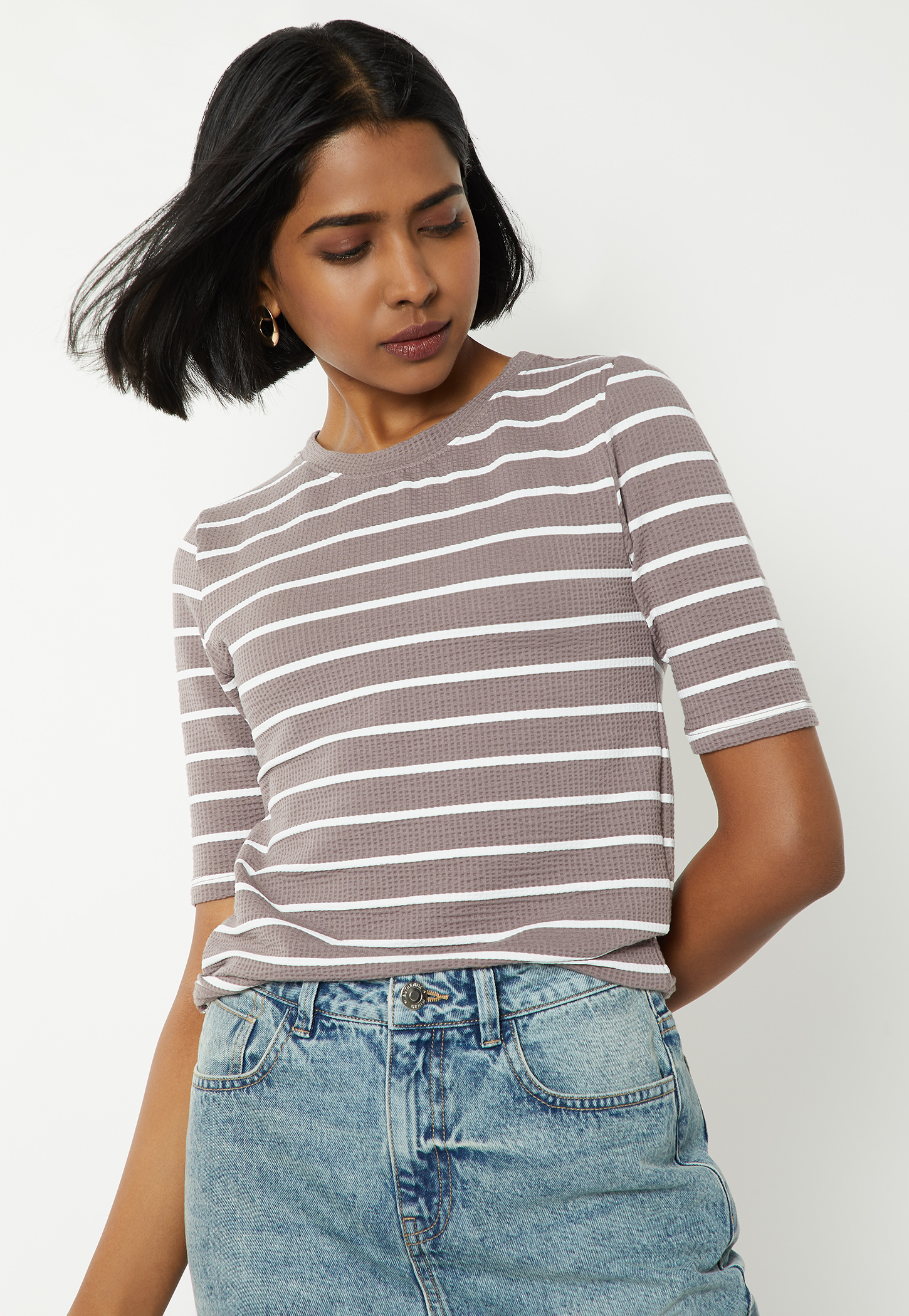 Women Striped T-shirt-picture-45