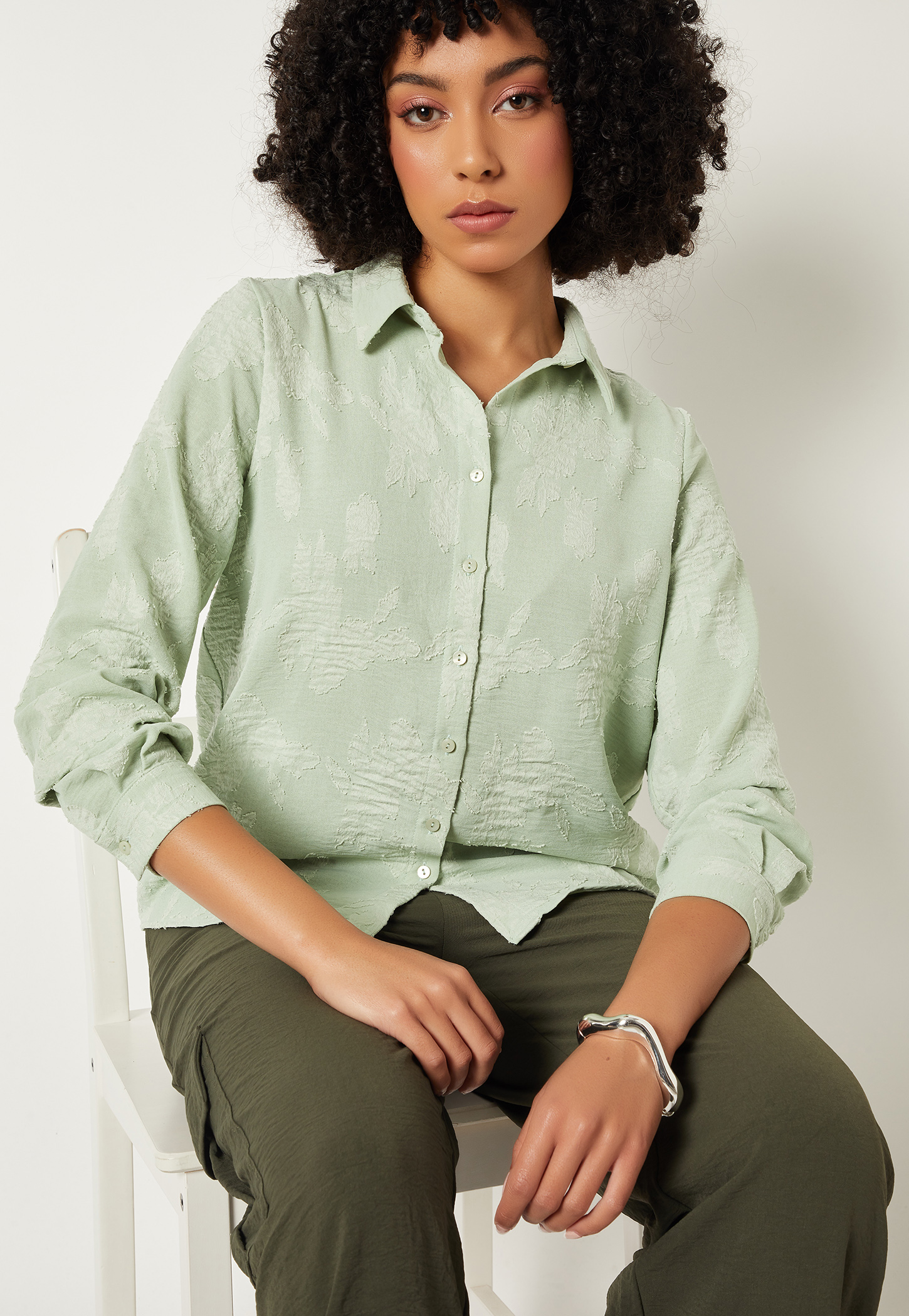 Women Jacquard Shirt-picture-35