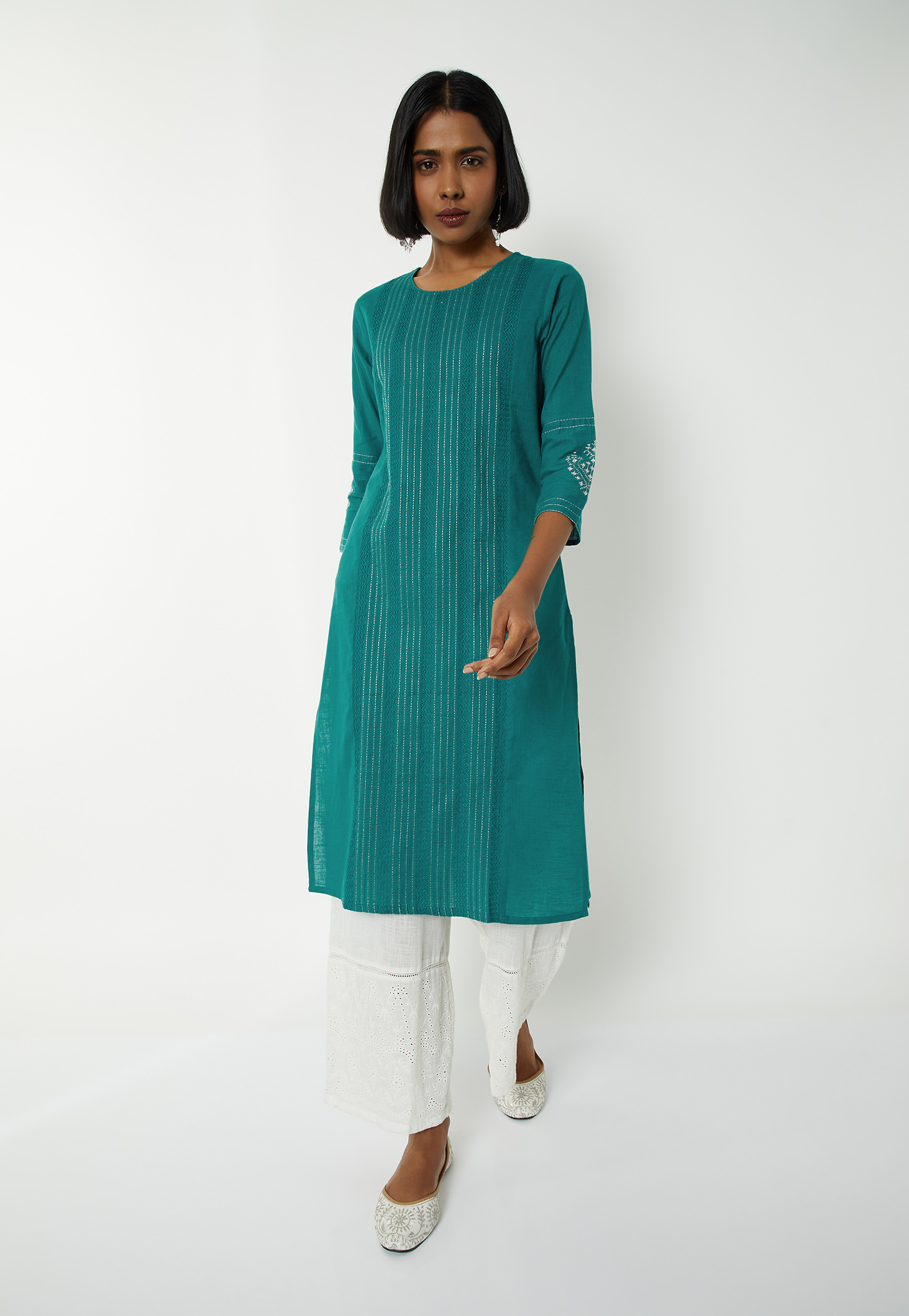 Women Pintuck Straight Kurta-picture-27