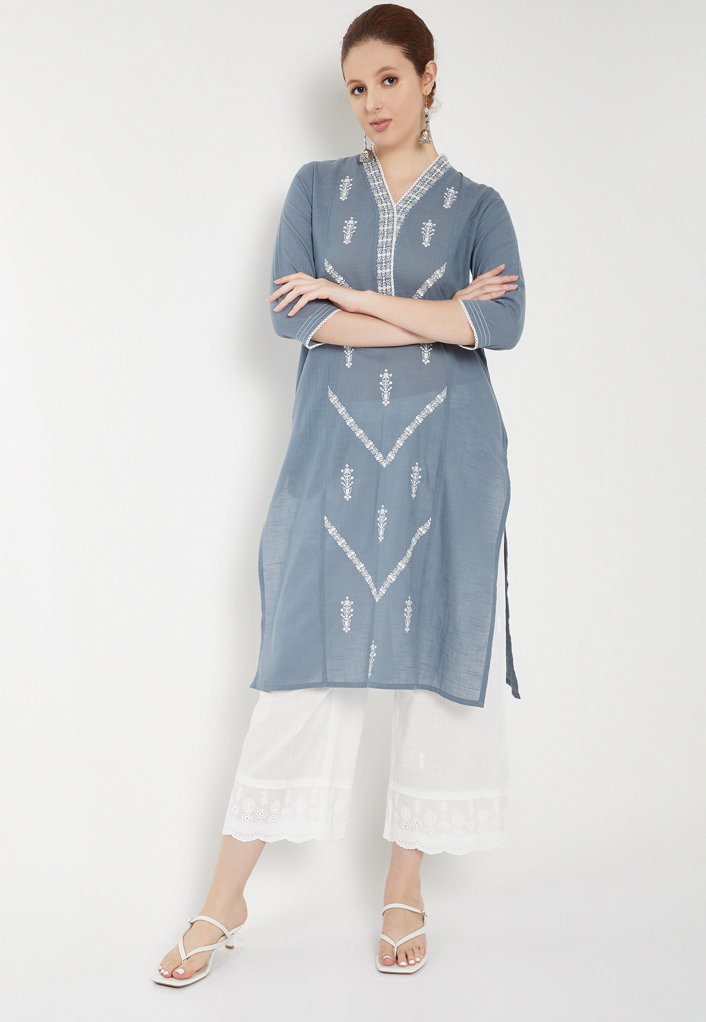 Women Embroidered Straight Kurta-picture-47