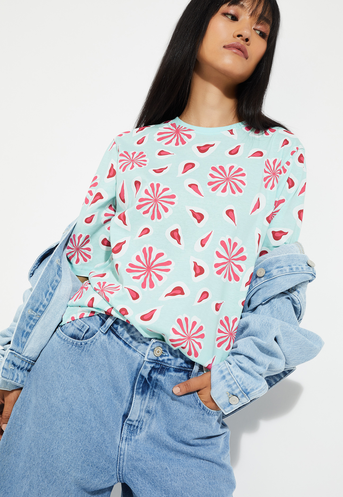 URB_N Women Printed Oversized T-shirt-picture-31