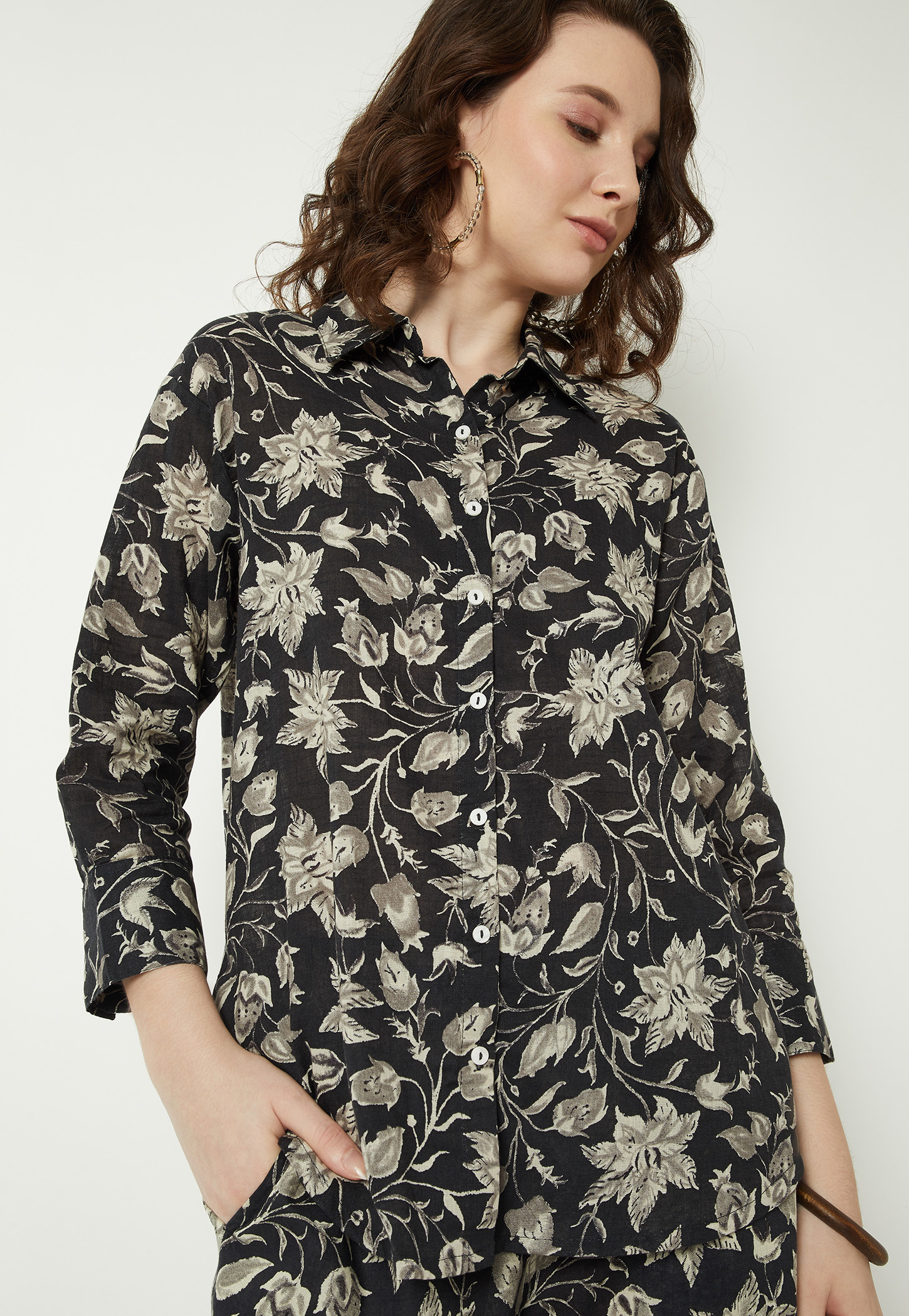 Women Floral Print Tunic-picture-24