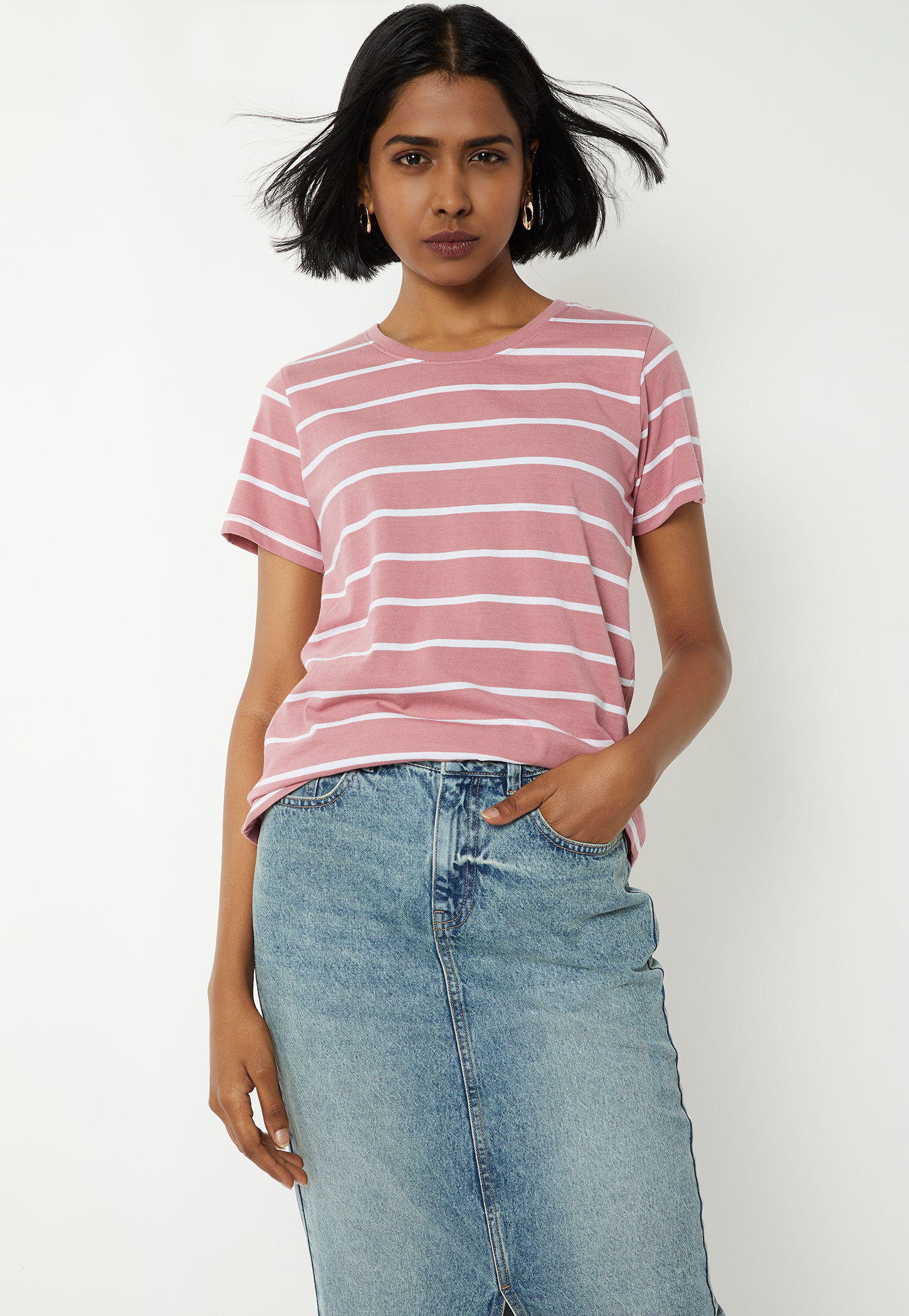 Women Striped T-shirt-picture-25