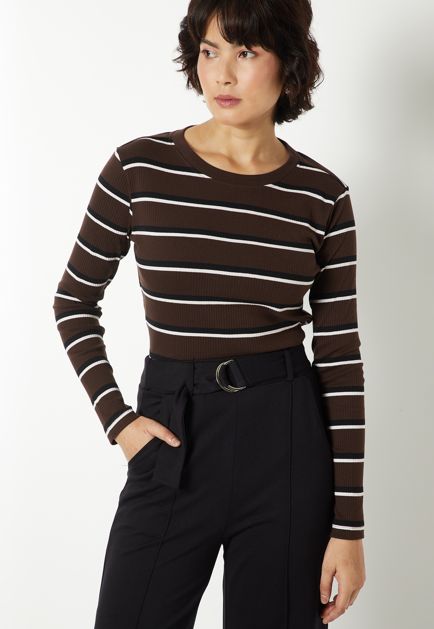 Women Striped T-shirt-picture-51