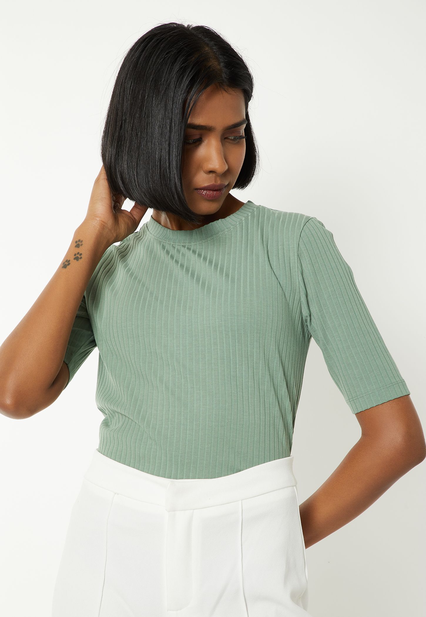 Women Ribbed T-shirt-picture-41