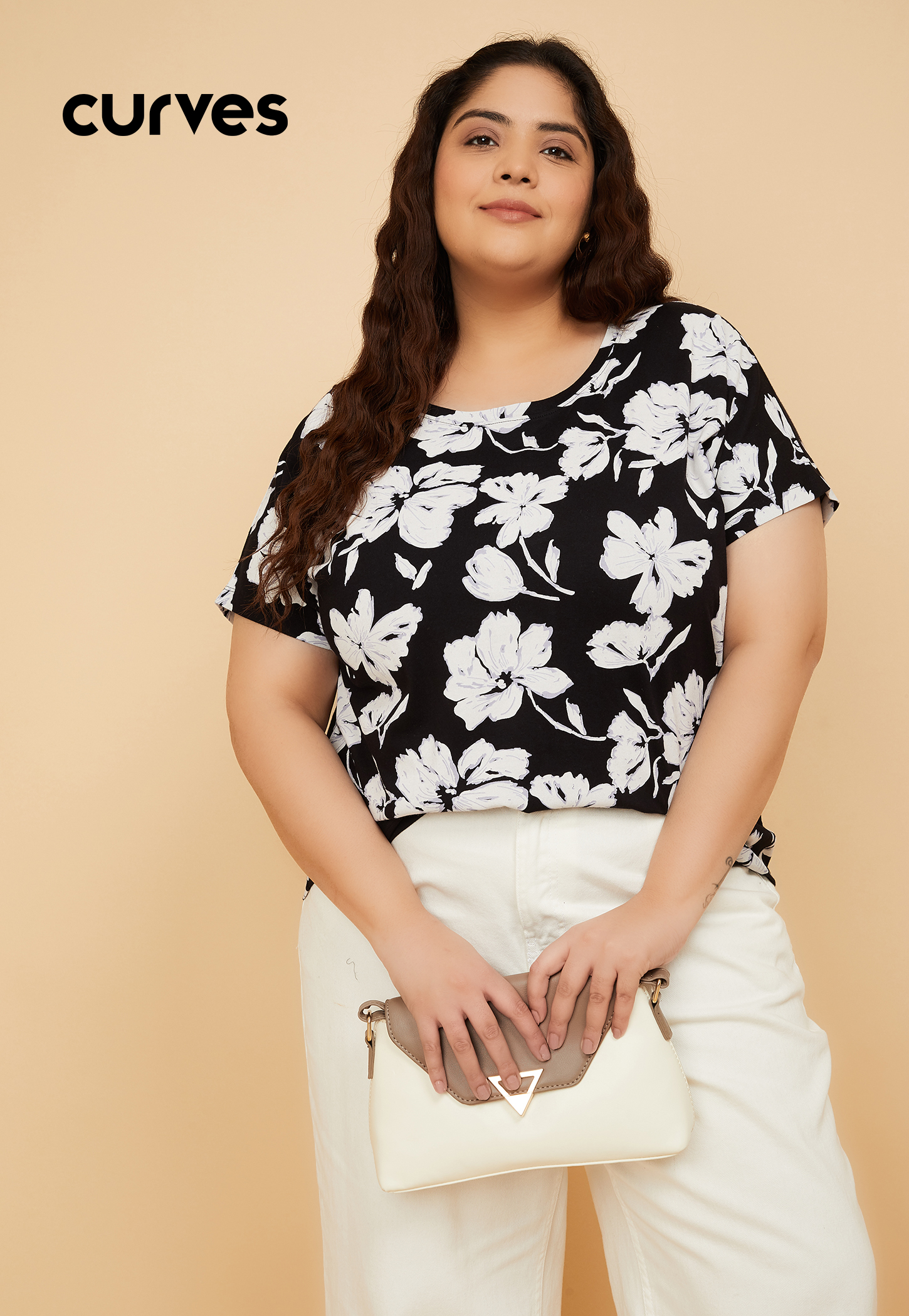 Women Floral Print T-shirt-picture-29