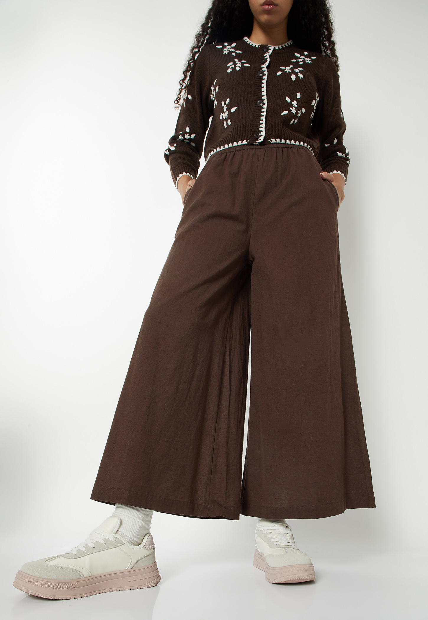 Women Solid Palazzos-picture-37