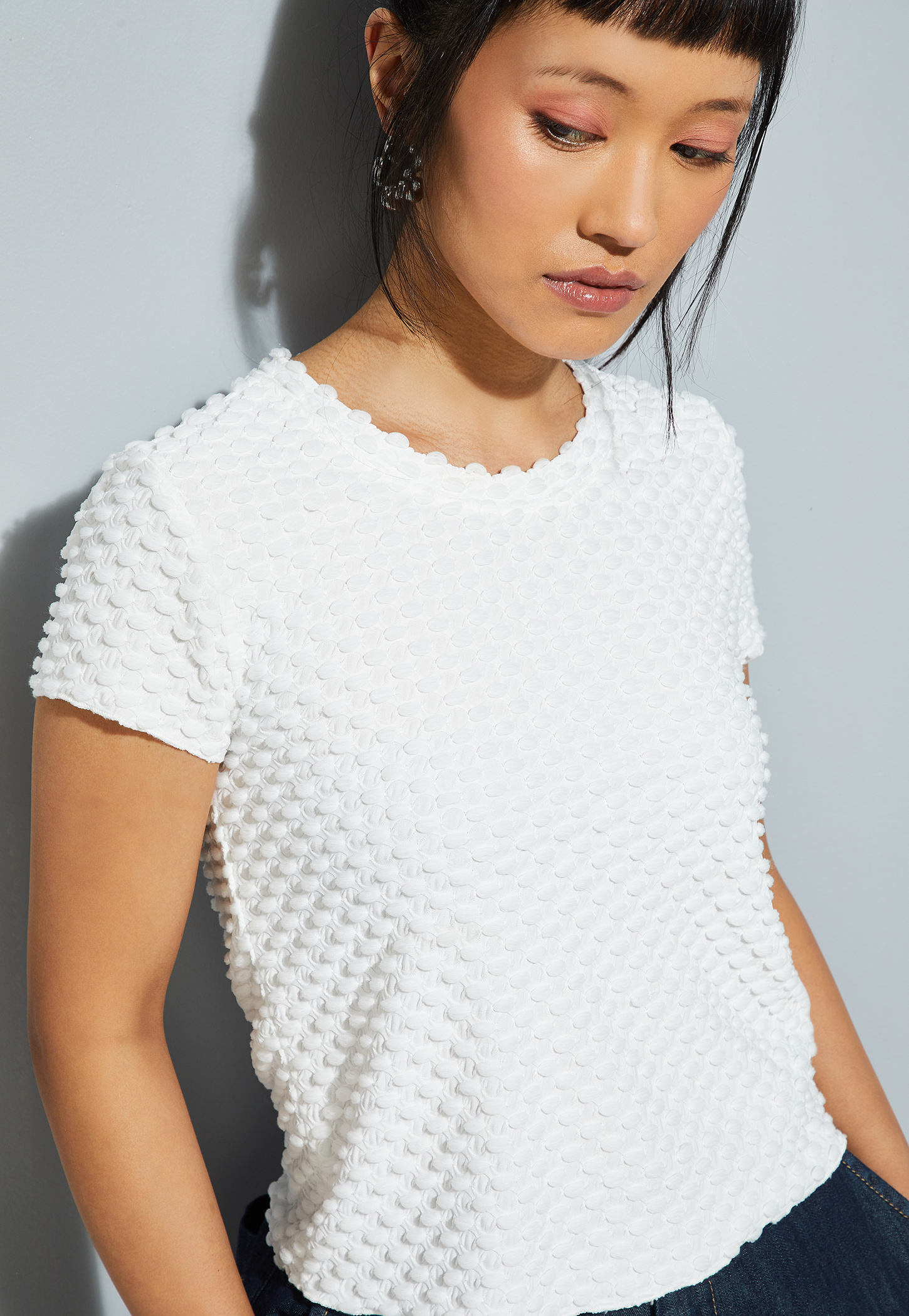ALAYA F x URB_N Women Textured Top-picture-17