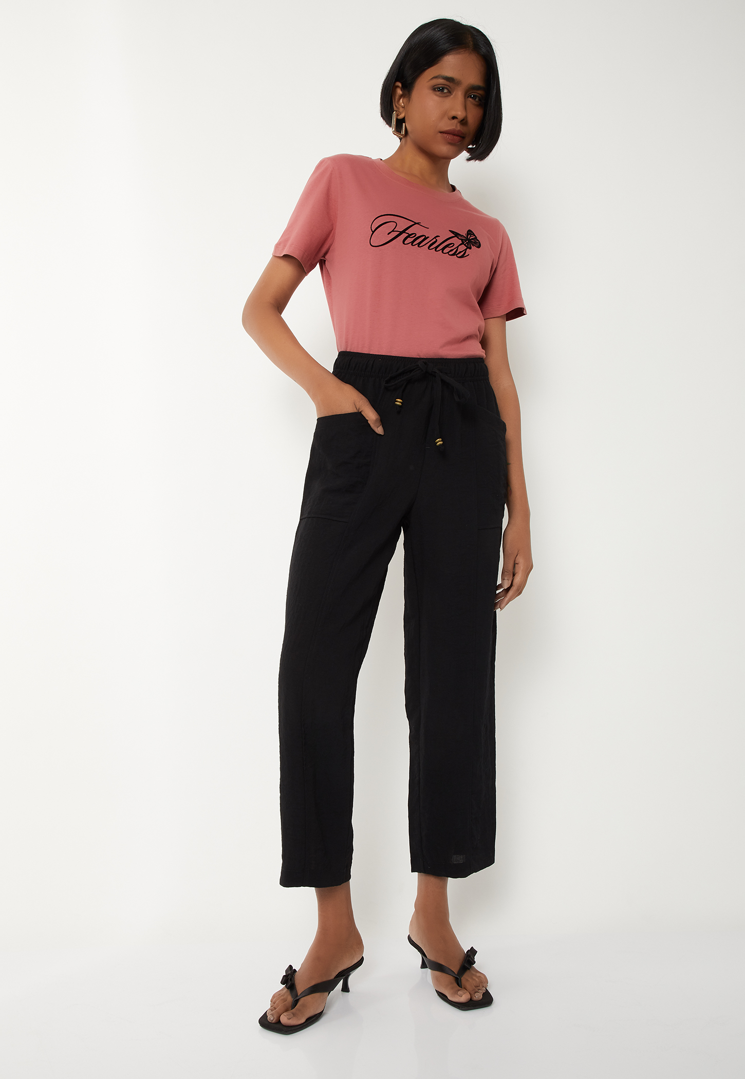 Women Solid Trousers-picture-33