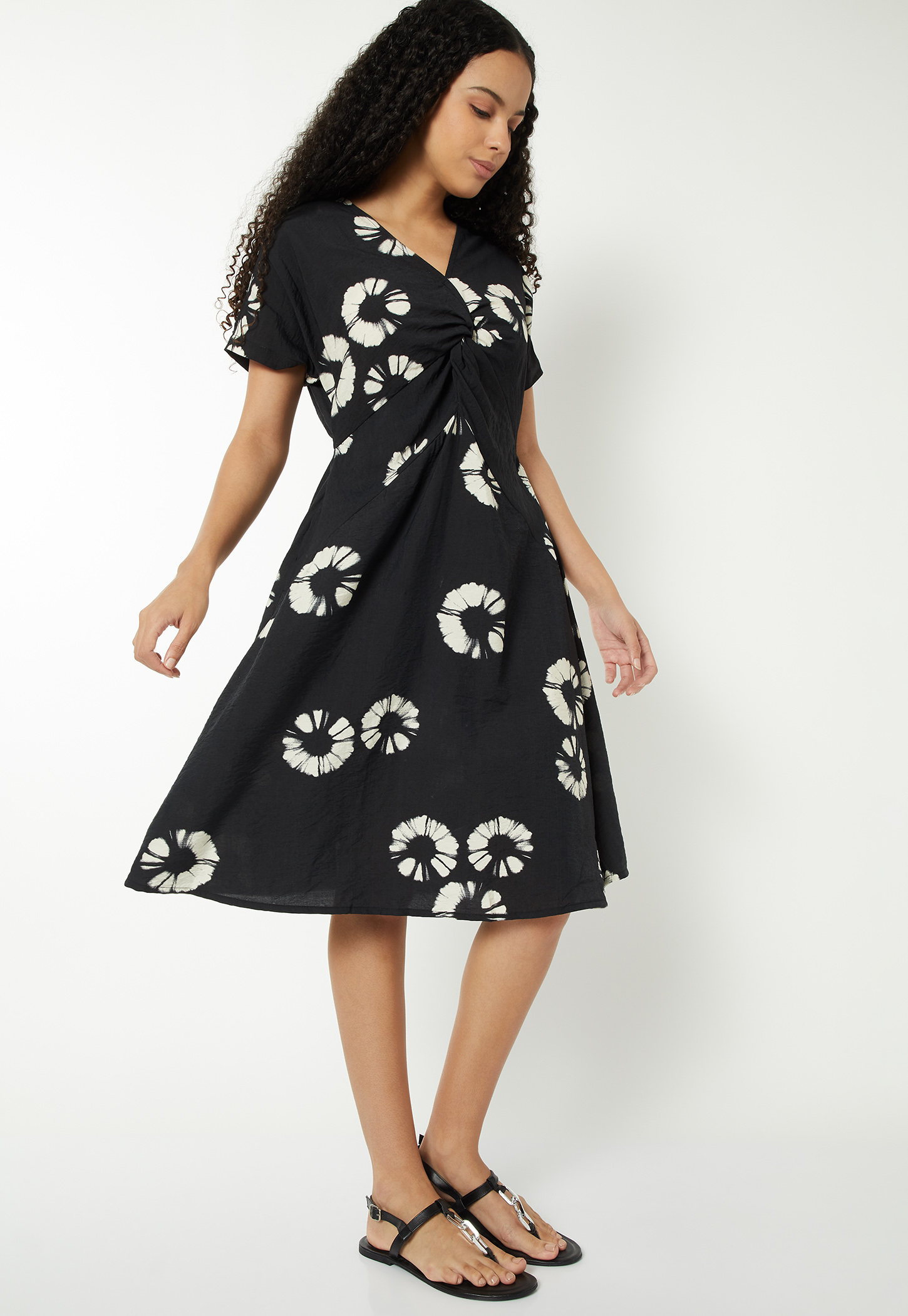 Women Printed A-line Dress-picture-42