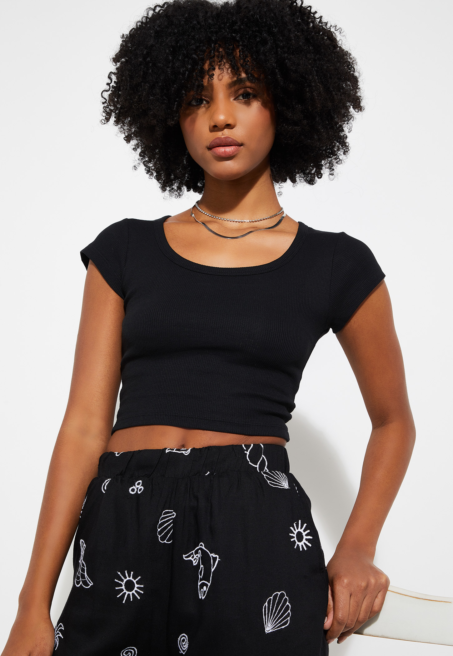 ALAYA F x URB_N Women Ribbed Crop Top-picture-44