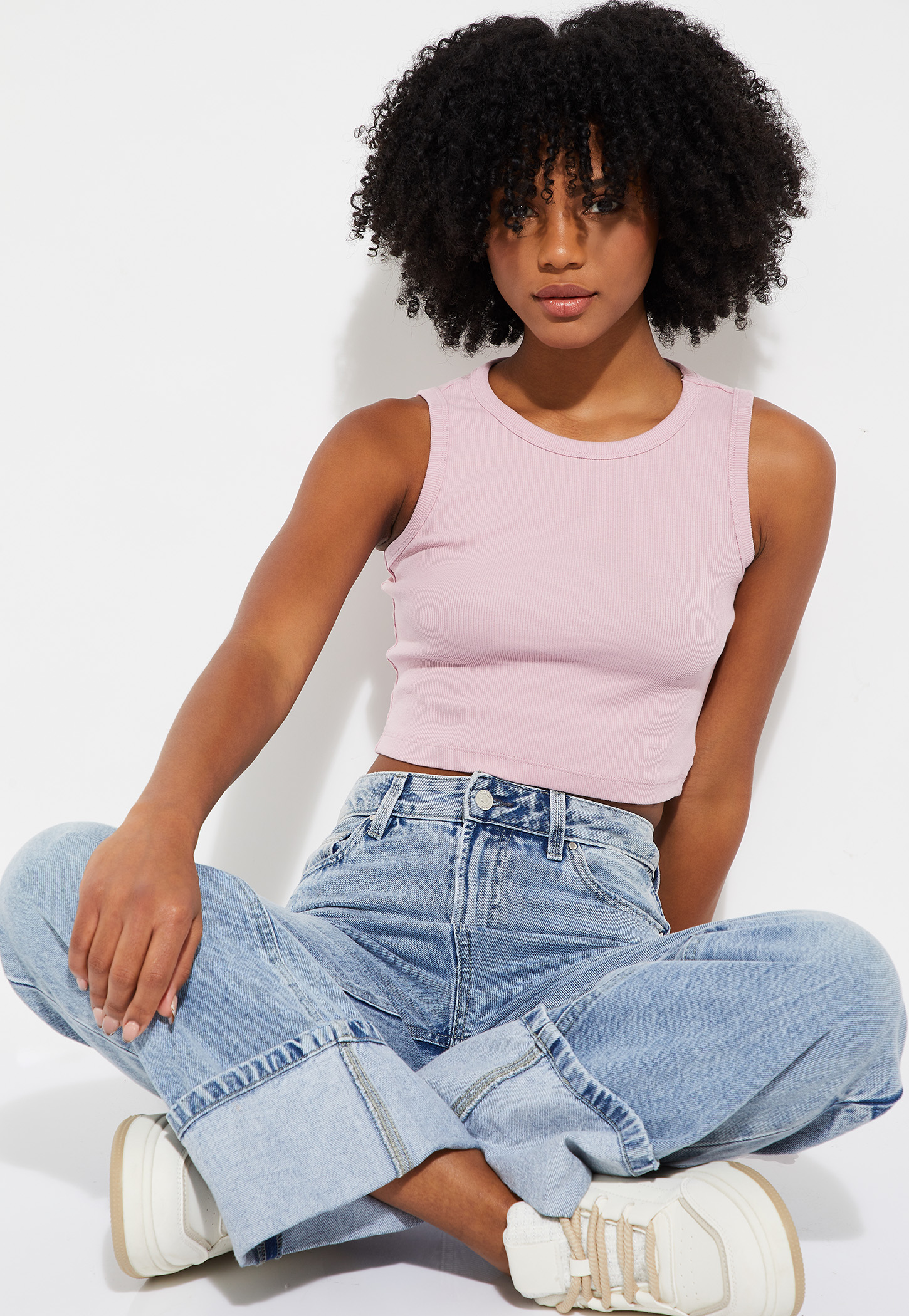 ALAYA F x URB_N Women Ribbed Tank Top-picture-47