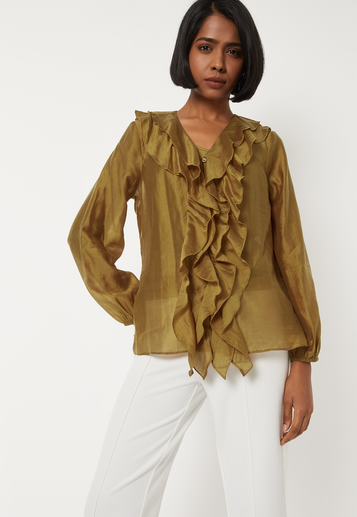 Women Ruffles Top-picture-43
