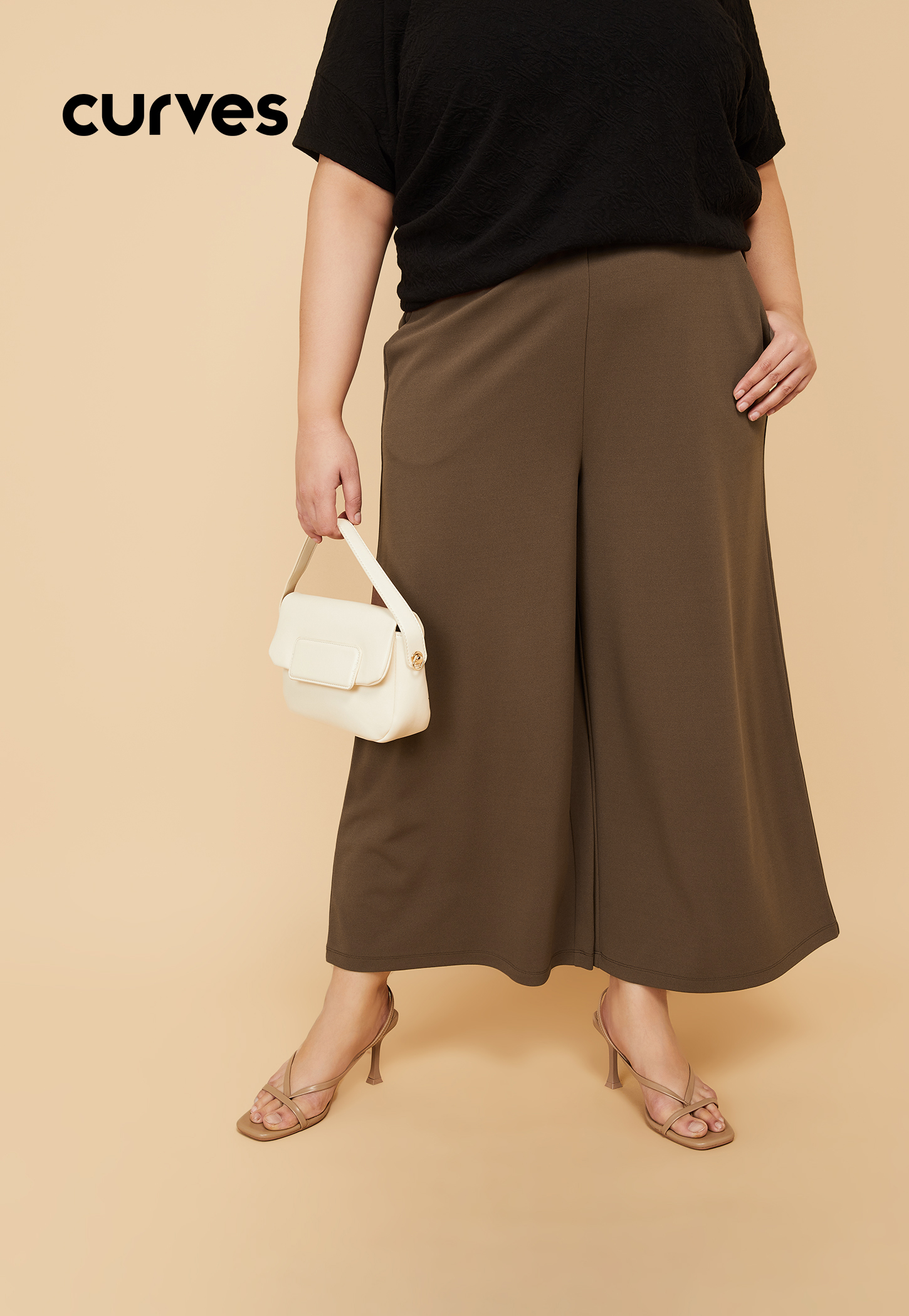 Women Solid Loose Fit Trousers-picture-30