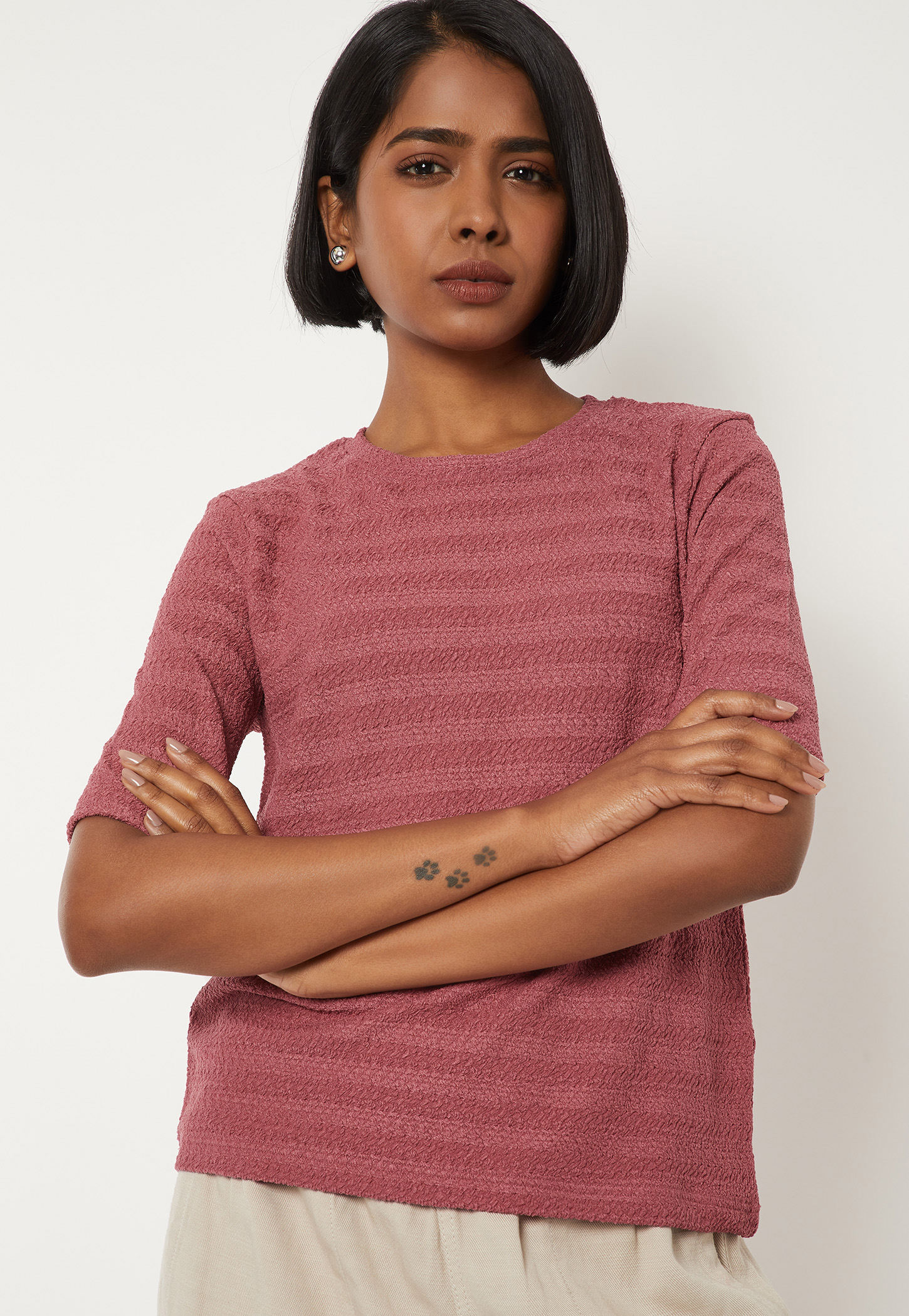 Women Knit T-shirt-picture-36