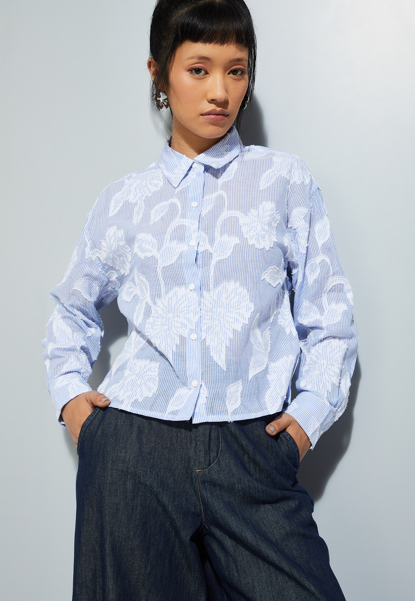 URB_N Women Jacquard Shirt-picture-23
