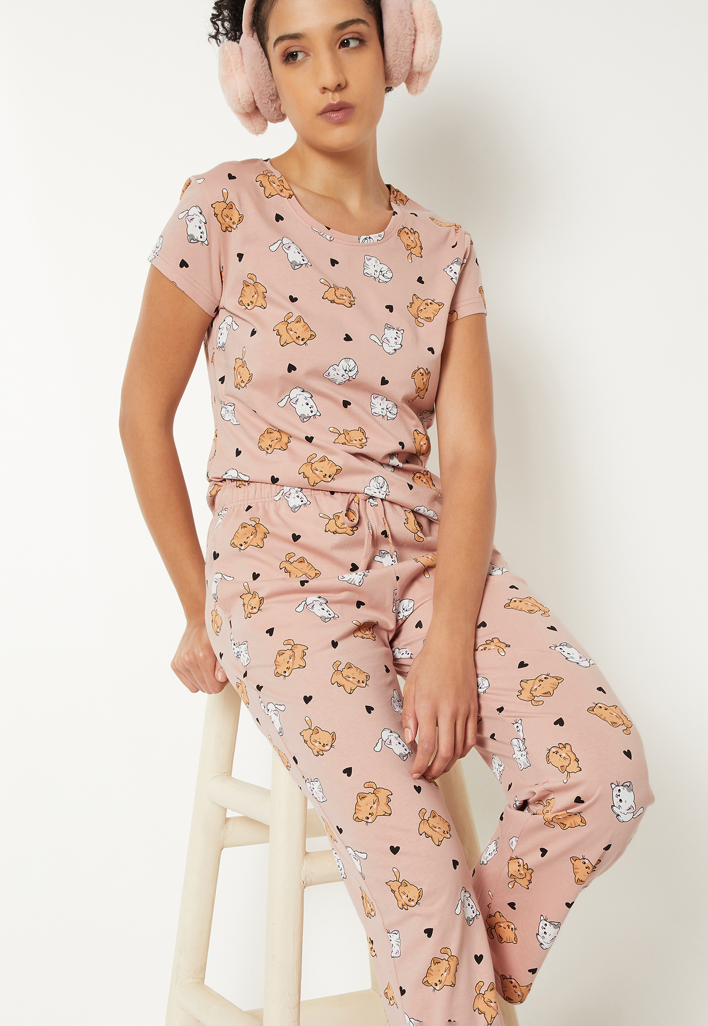 Women Printed PJ Set-picture-51