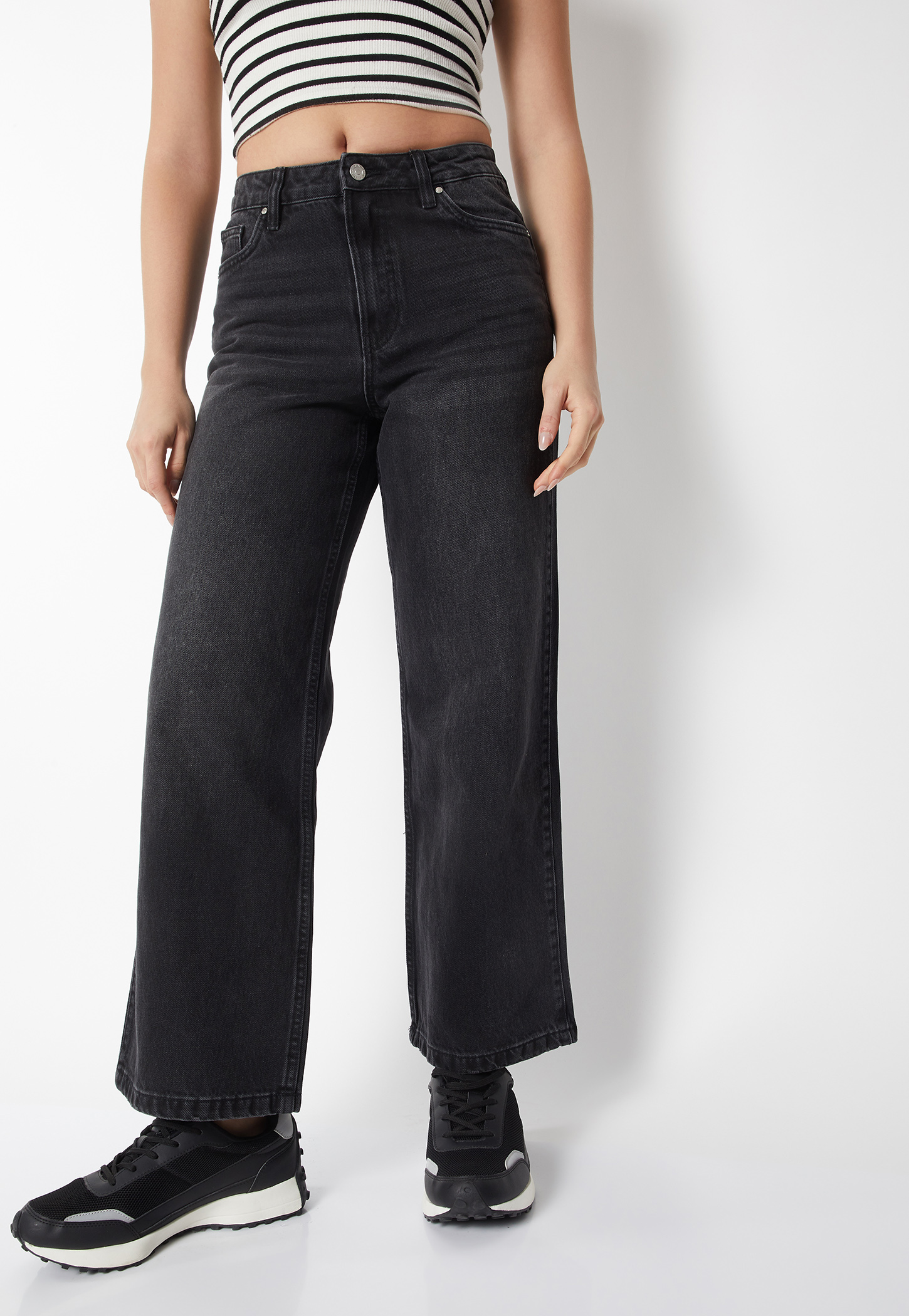 Women Washed Wide-Leg Jeans-picture-52