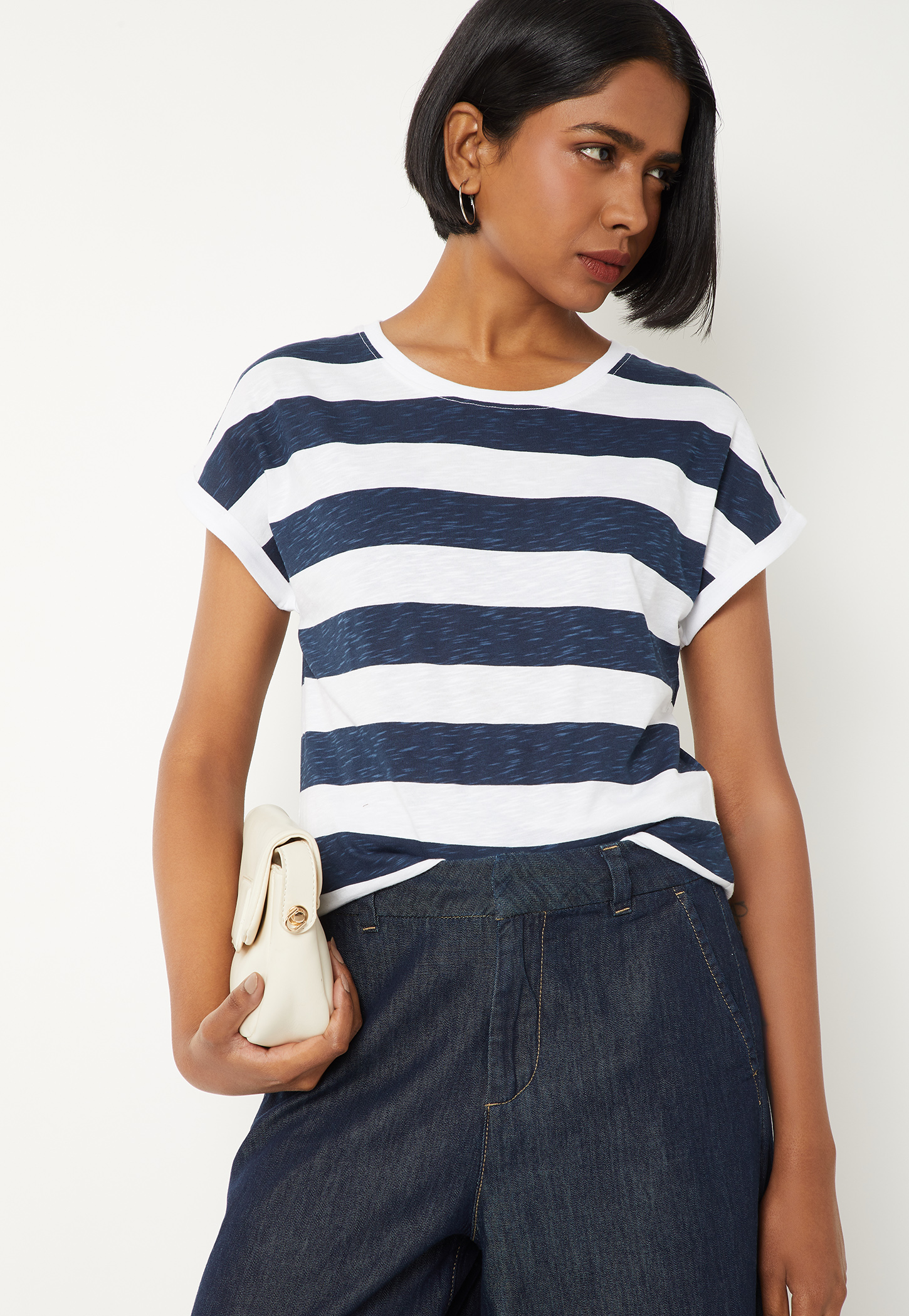 Women Striped T-shirt-picture-47