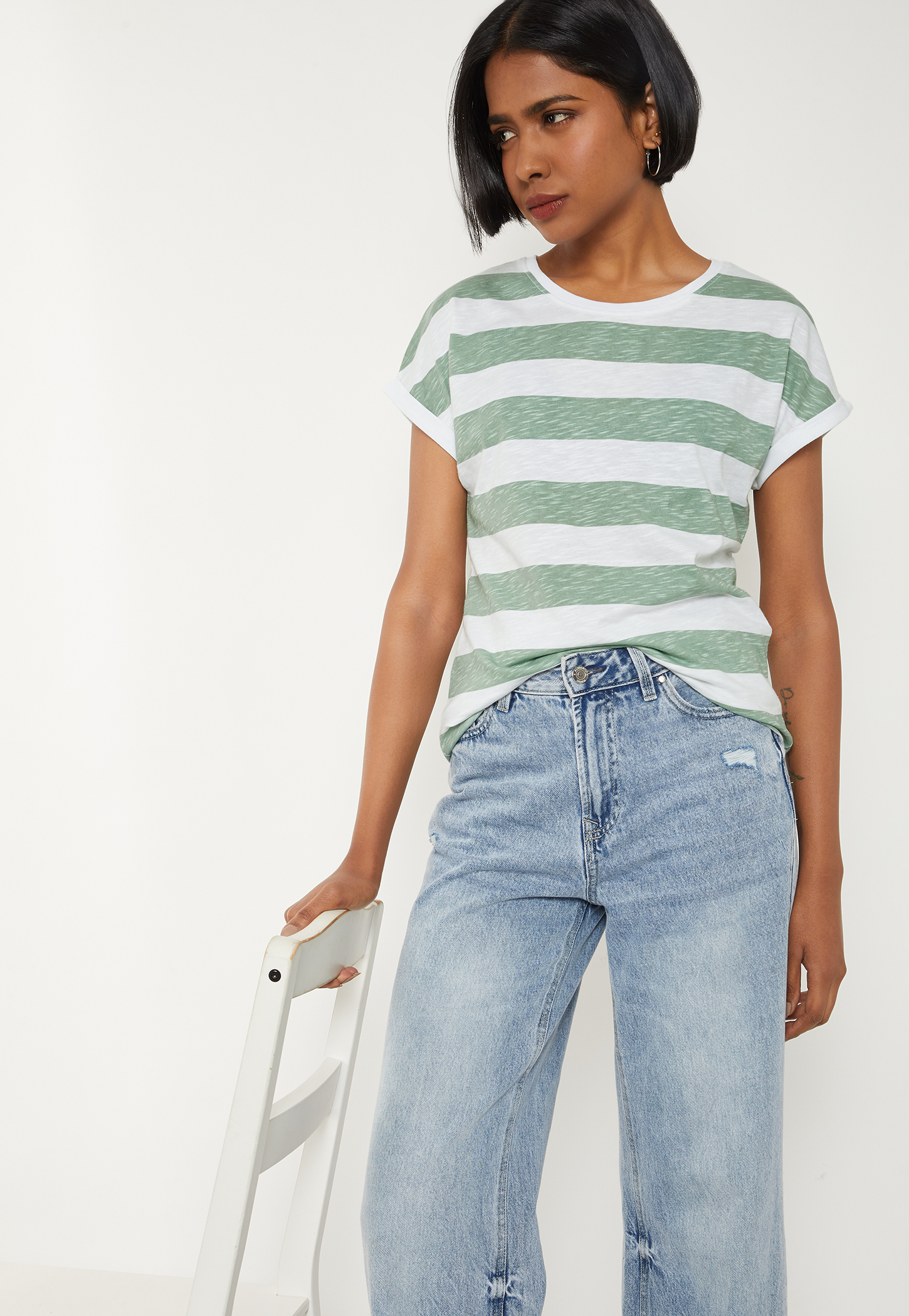 Women Striped T-shirt-picture-52