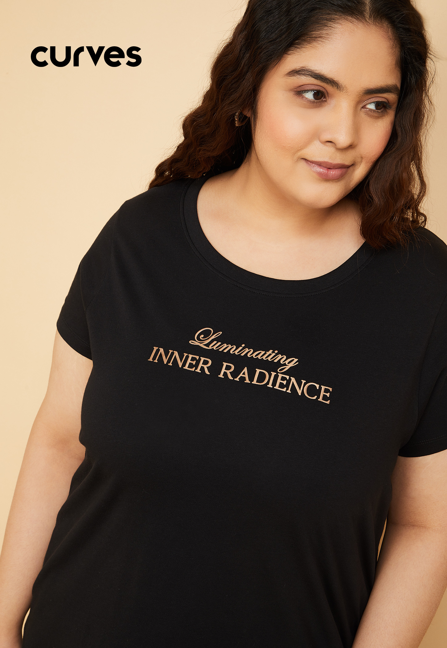 Women Typographic Print T-shirt-picture-39