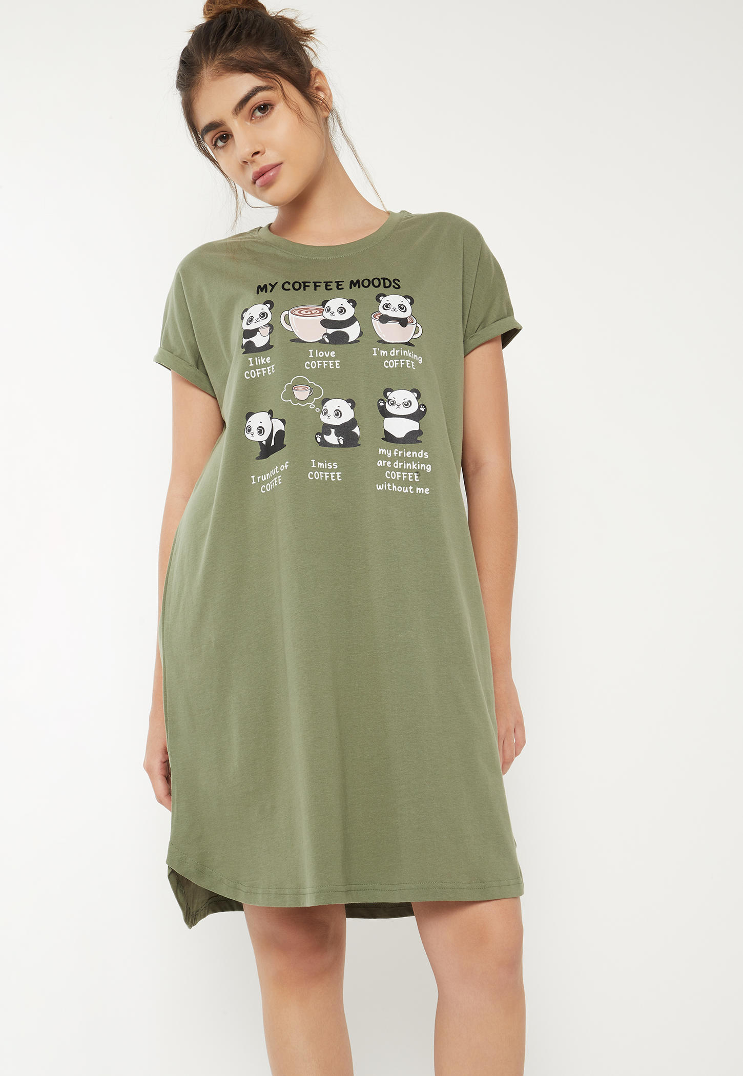 Women Graphic Printed Nightdress-picture-11