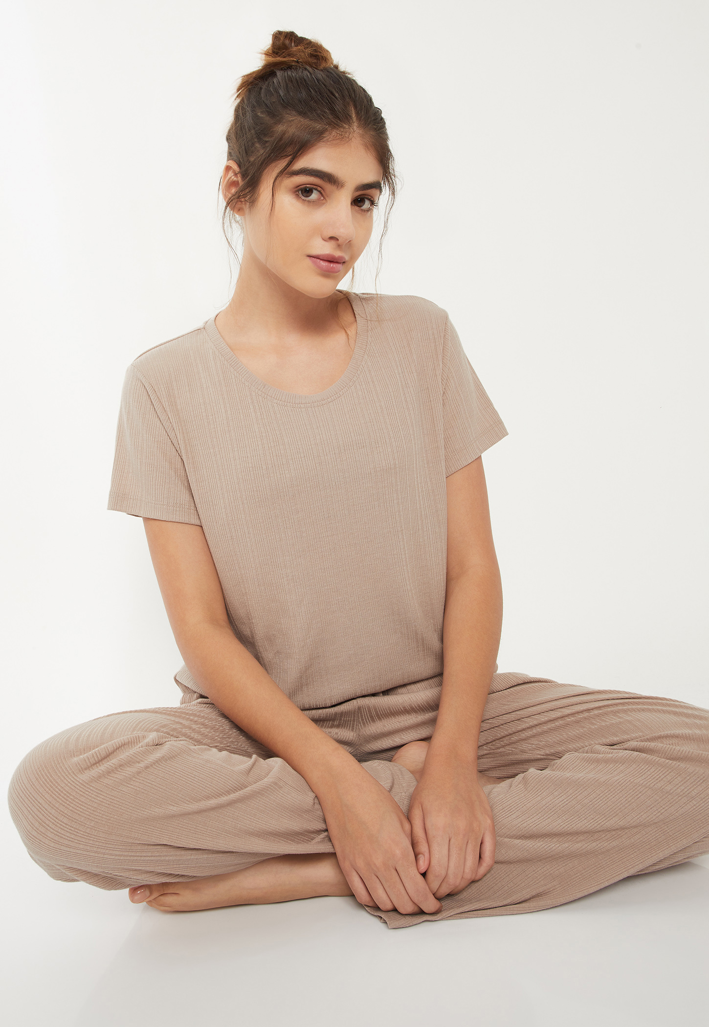 Women Textured PJ Set-picture-50
