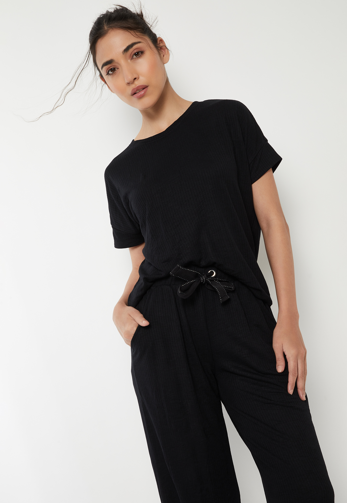 Women Ribbed PJ Set-picture-54