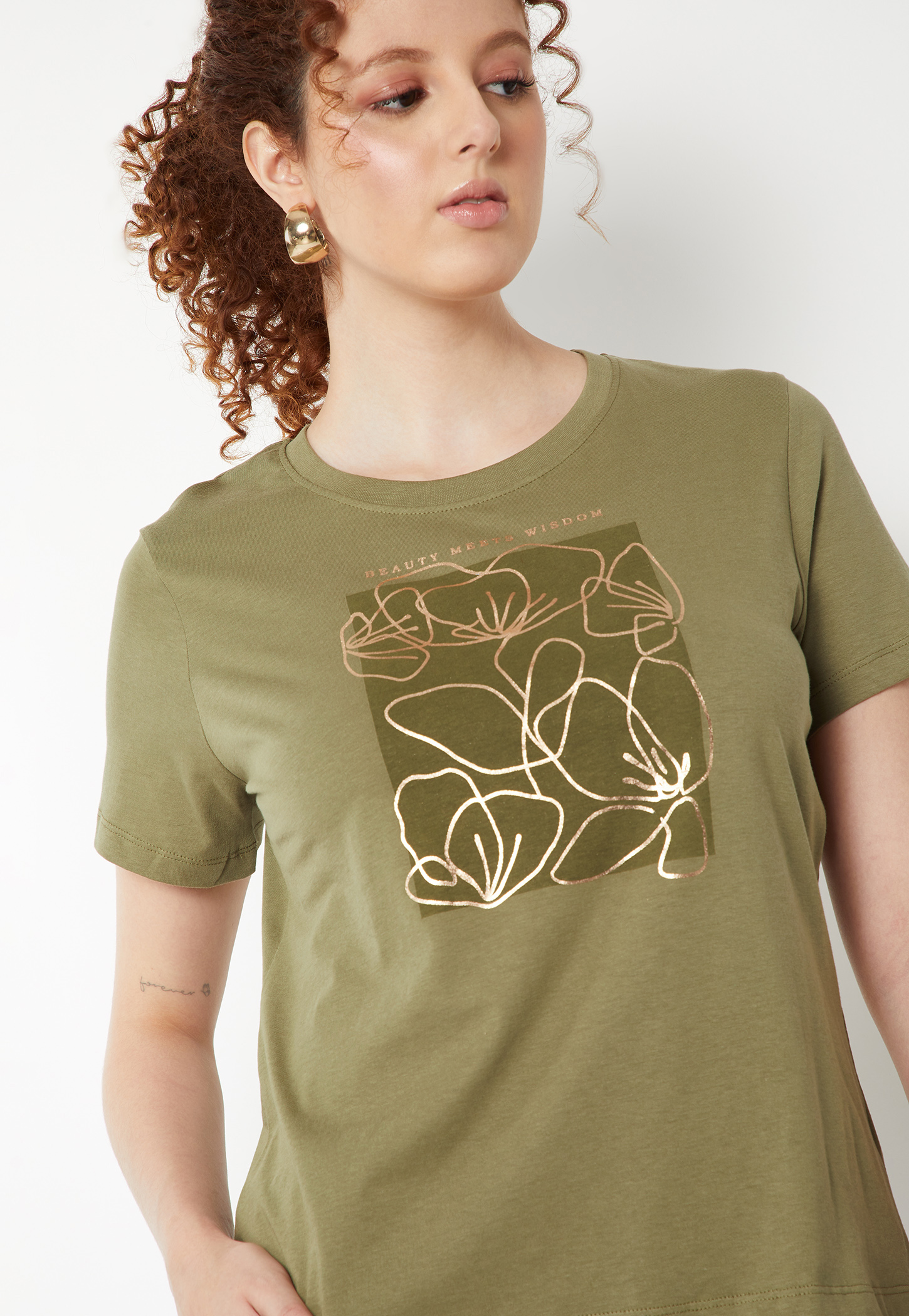 Women Graphic Print T-shirt-picture-42