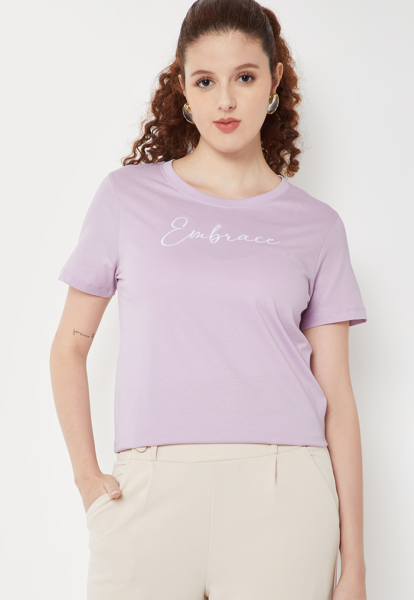 Women Embroidered T-shirt-picture-10