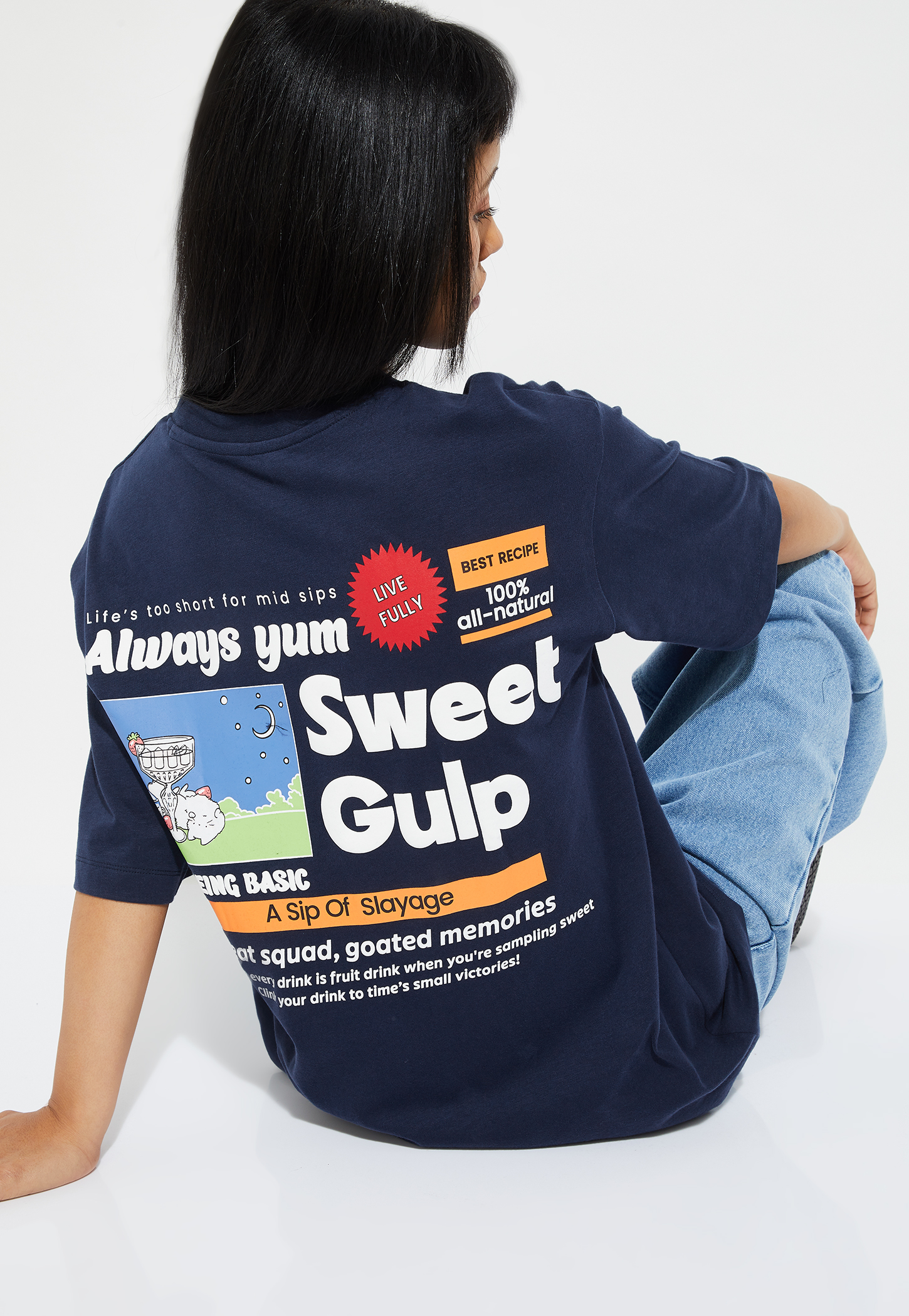 ALAYA F x URB_N Women Back Printed T-shirt-picture-16
