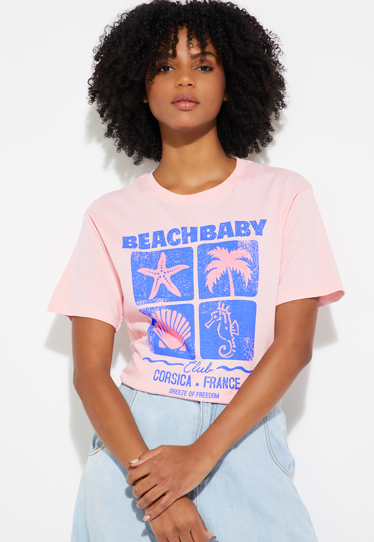 ALAYA F x URB N Women Graphic Printed Relaxed Fit T-shirt-image-4