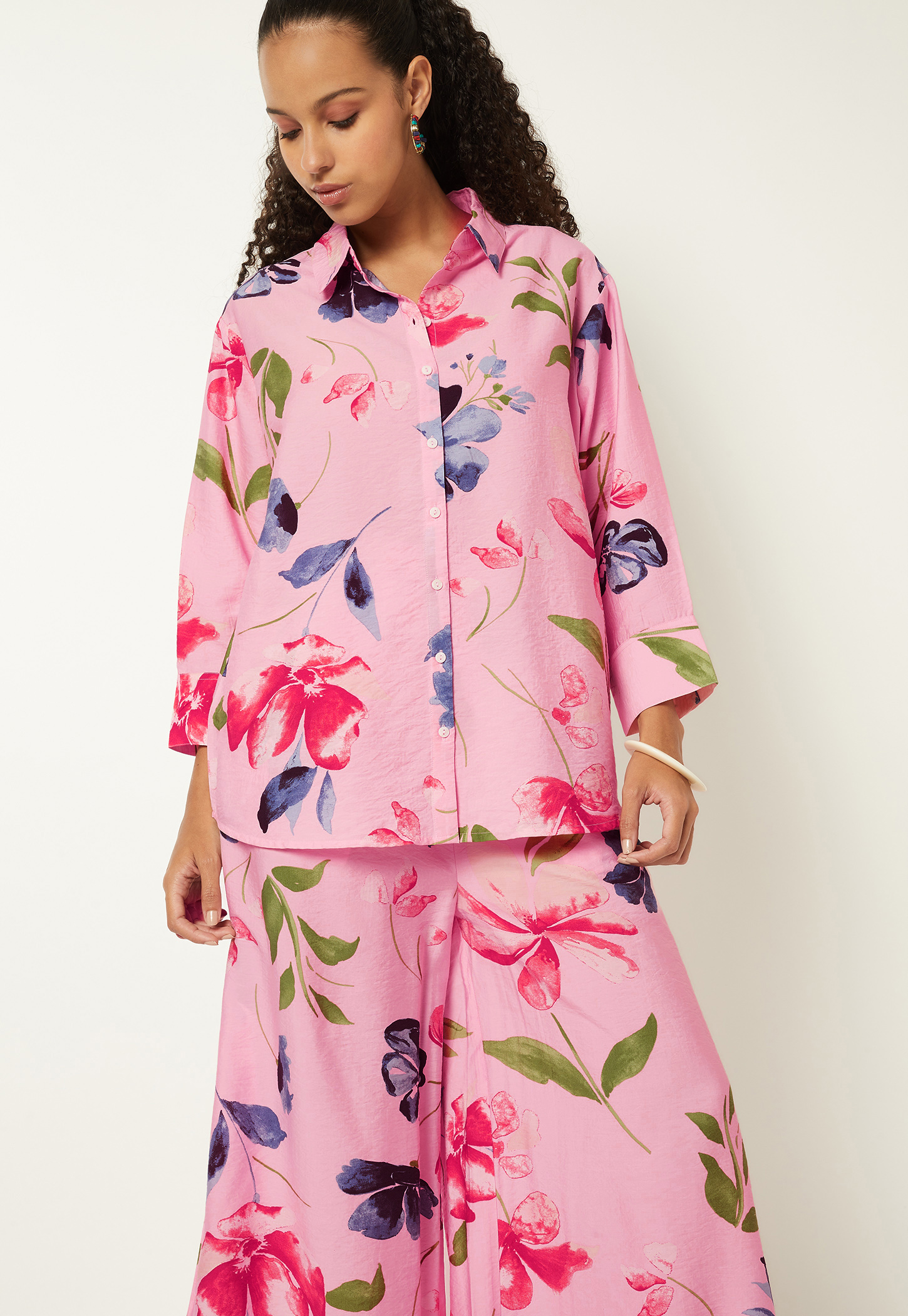 Women Floral Print Shirt-picture-13