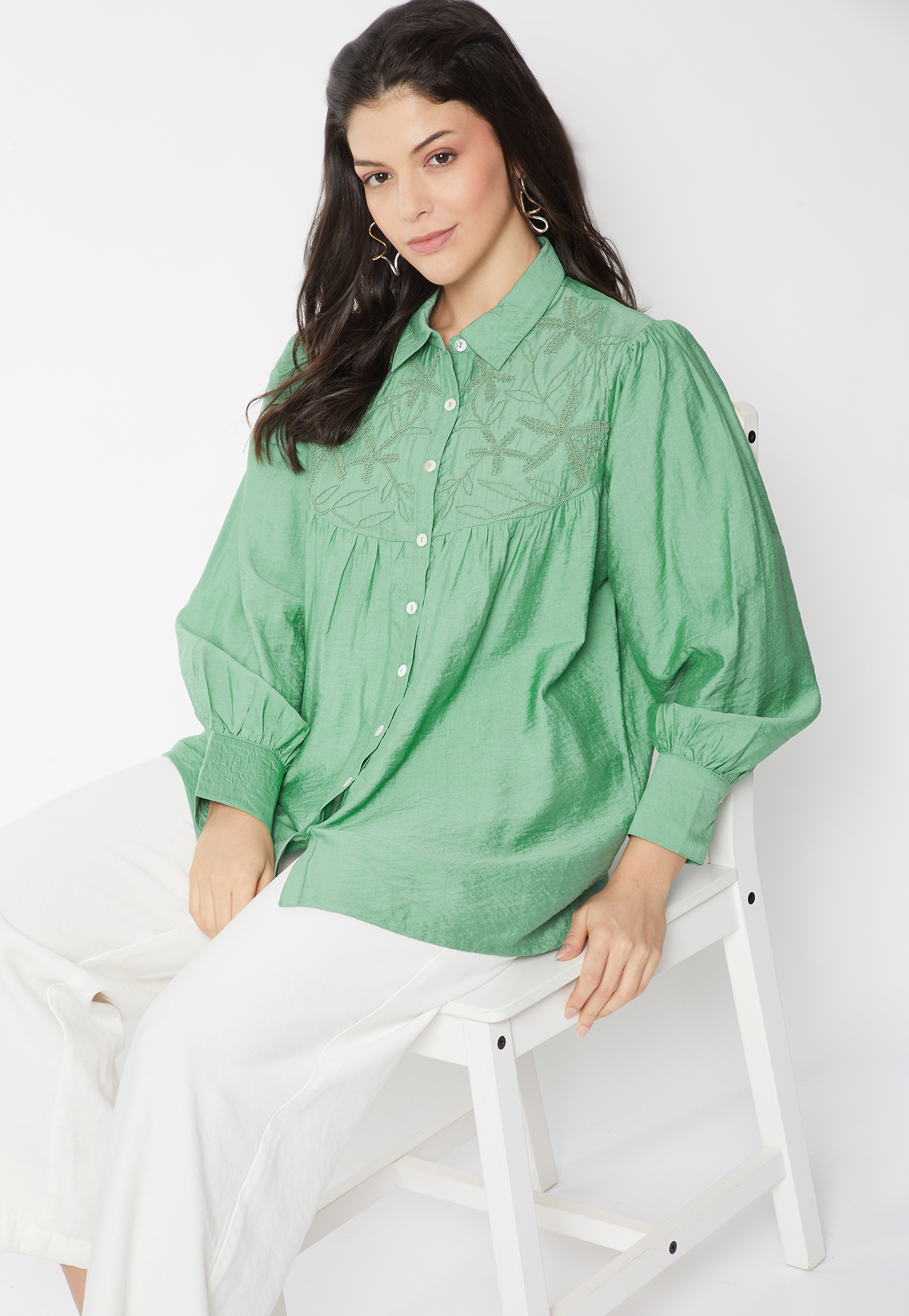 Women Embroidered Shirt-picture-35