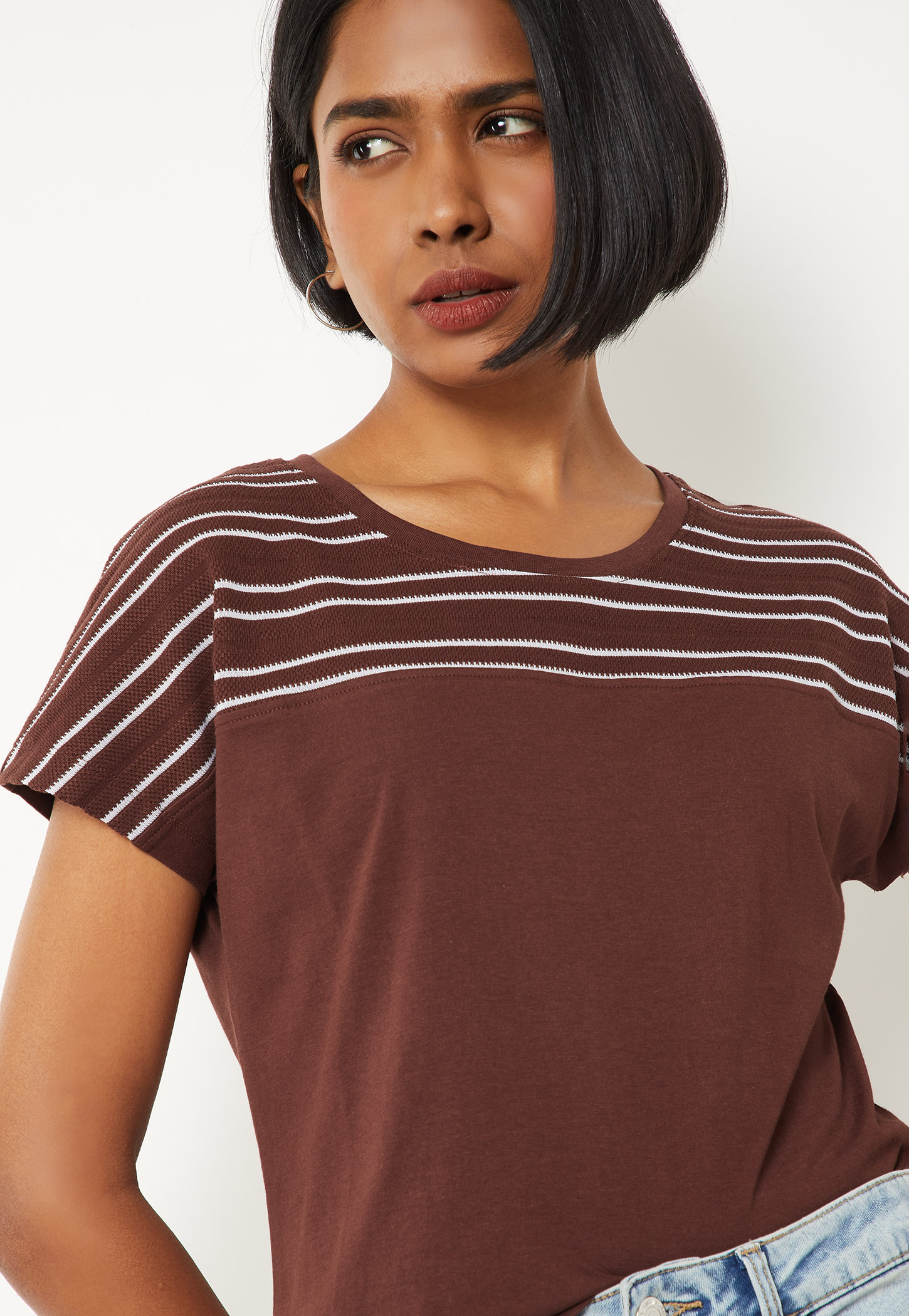 Women Striped T-shirt-picture-29