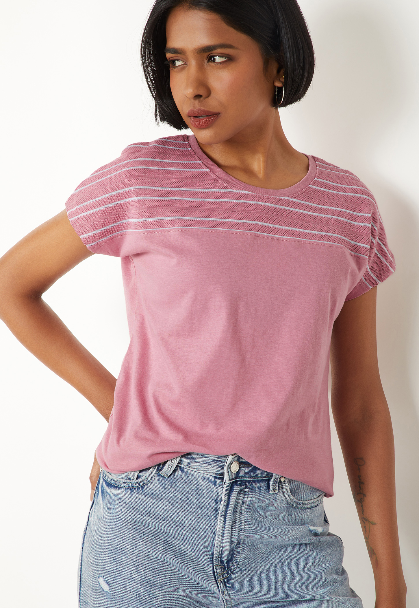 Women Striped T-shirt-picture-23
