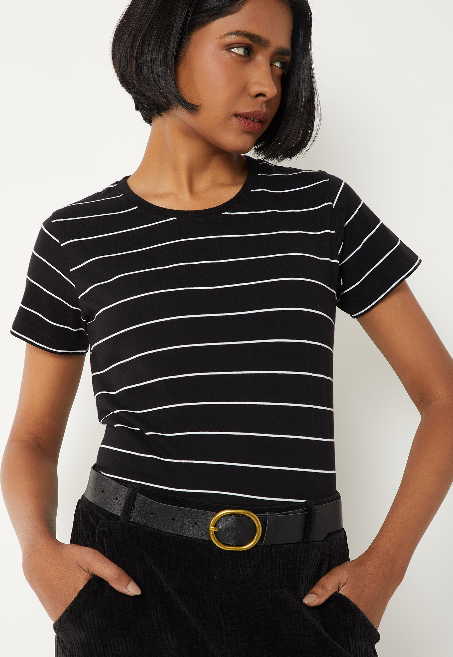 Women Striped T-shirt-picture-49
