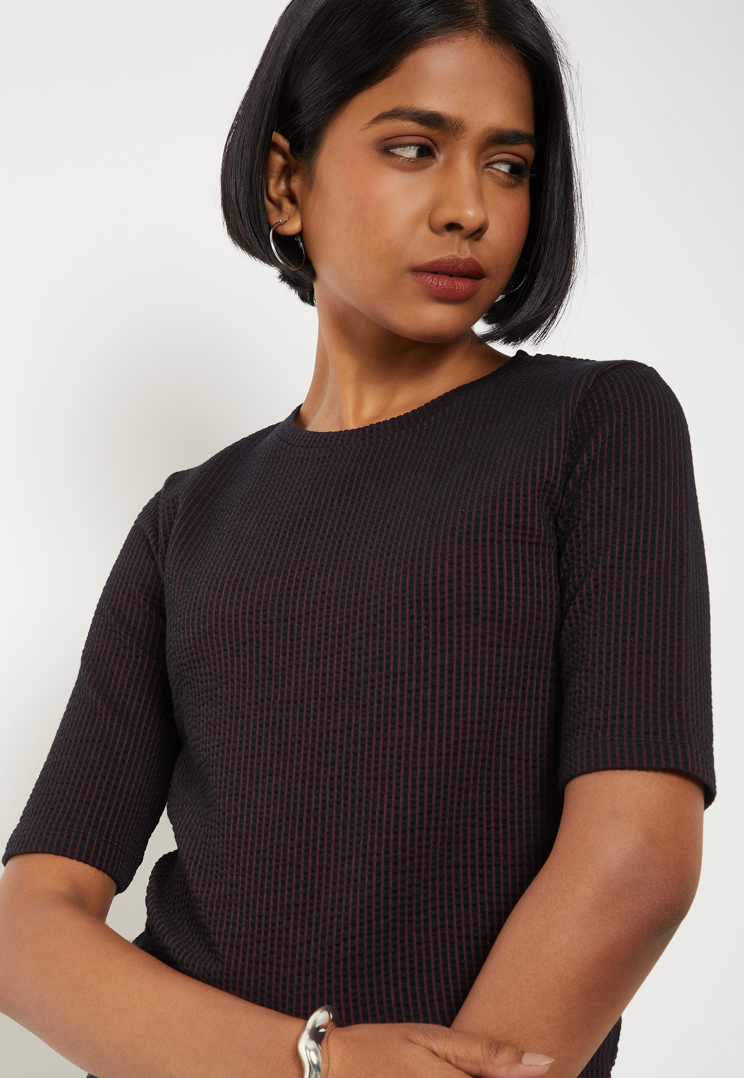 Women Striped T-shirt-picture-11