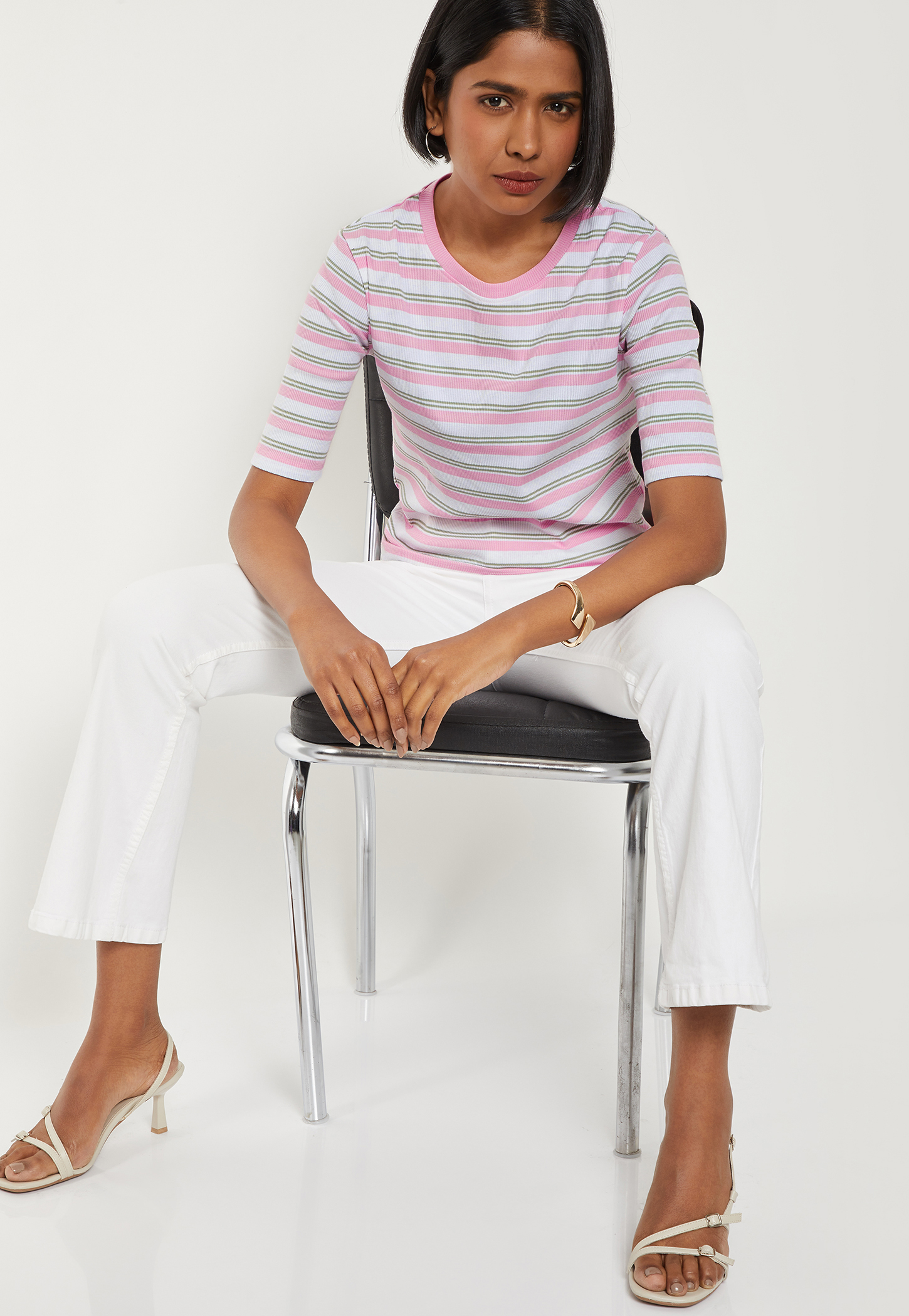 Women Striped T-shirt-picture-42