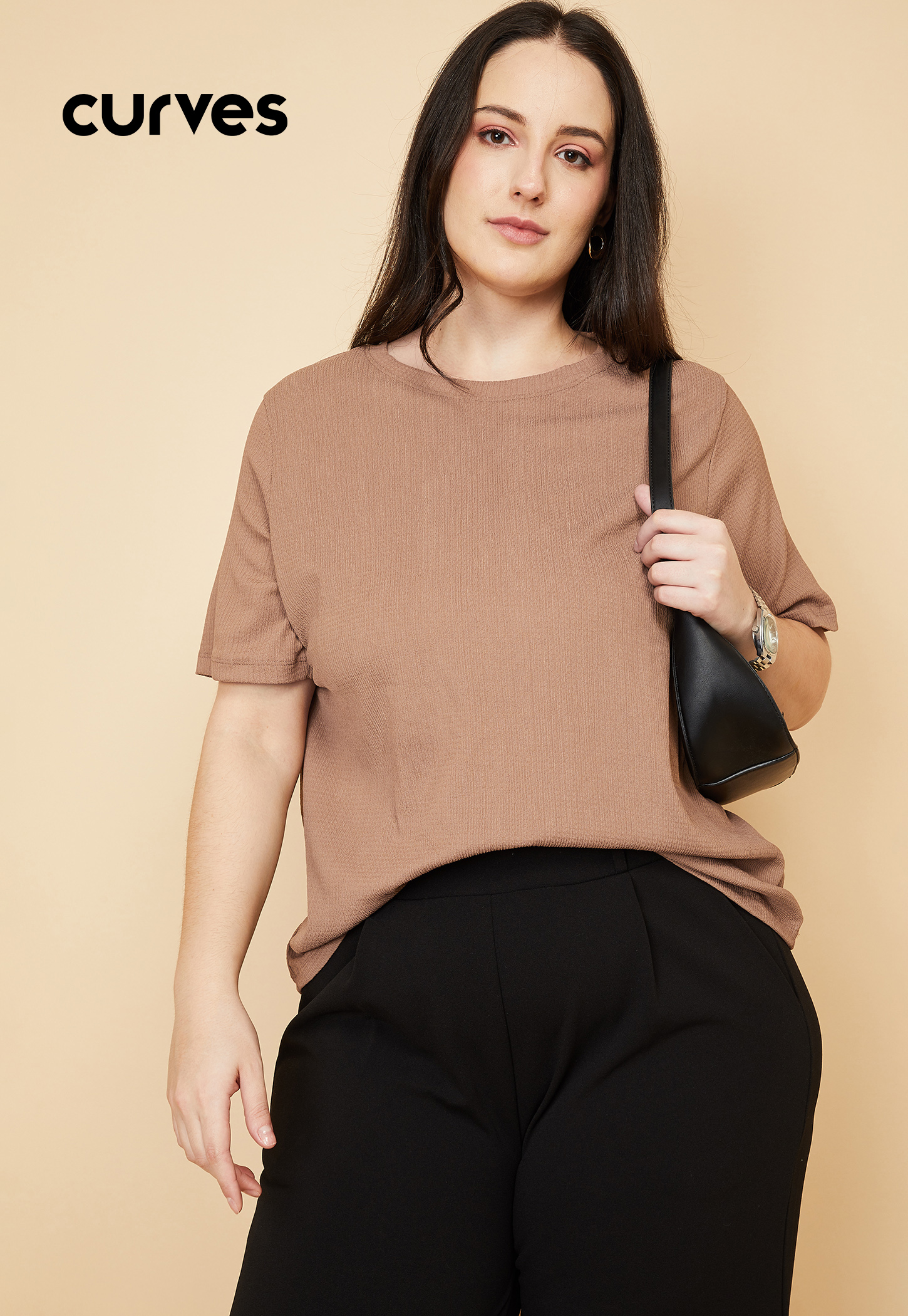 Women Textured T-shirt-picture-44