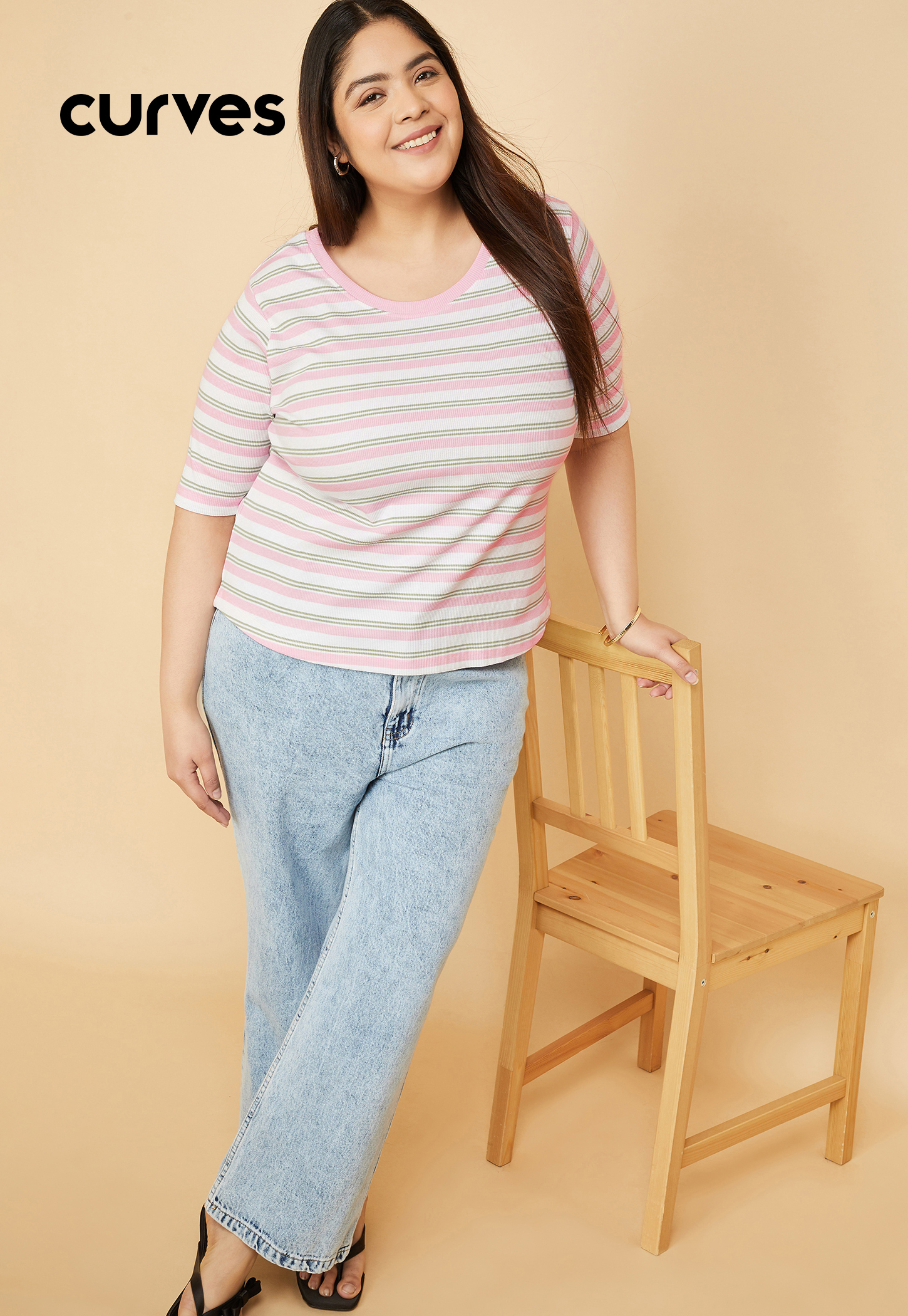 Women Striped T-shirt-picture-34