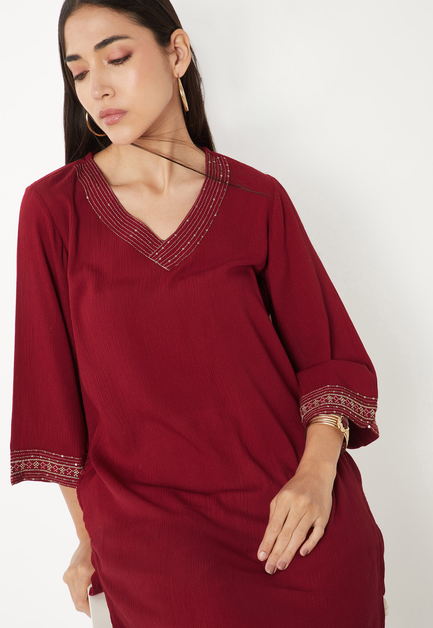 Women Embroidered Straight Kurta-picture-24