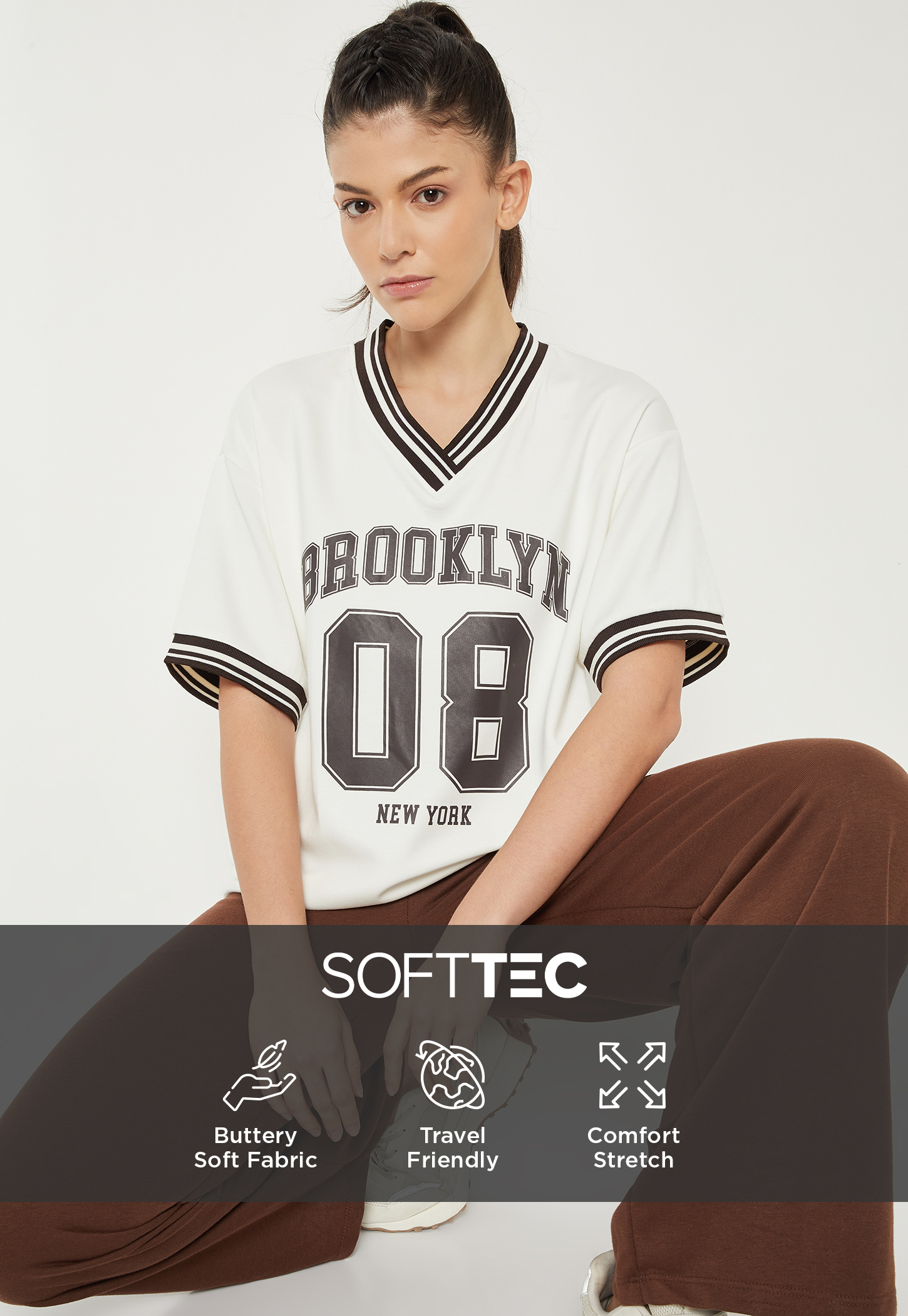 Women Printed Boxy Fit Sports T-shirt-picture-53