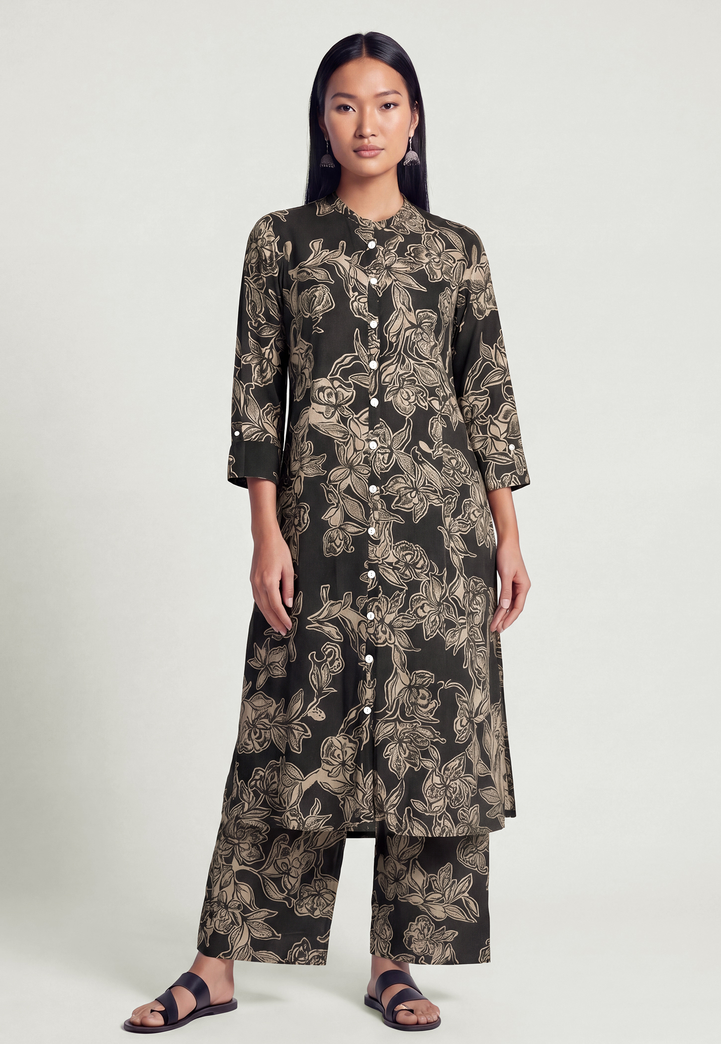 Women Floral Print Straight Kurta-picture-40