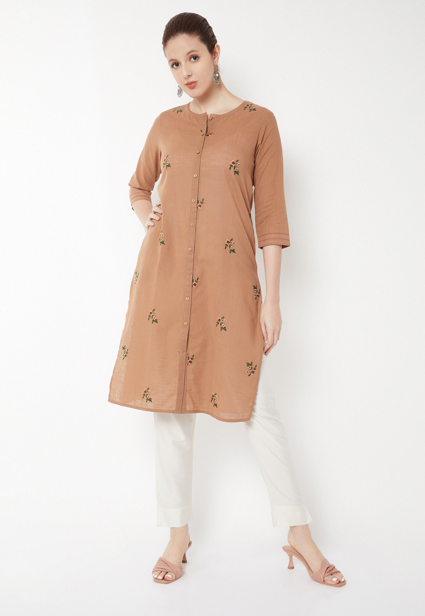 Women Embroidered Straight Kurta-picture-36